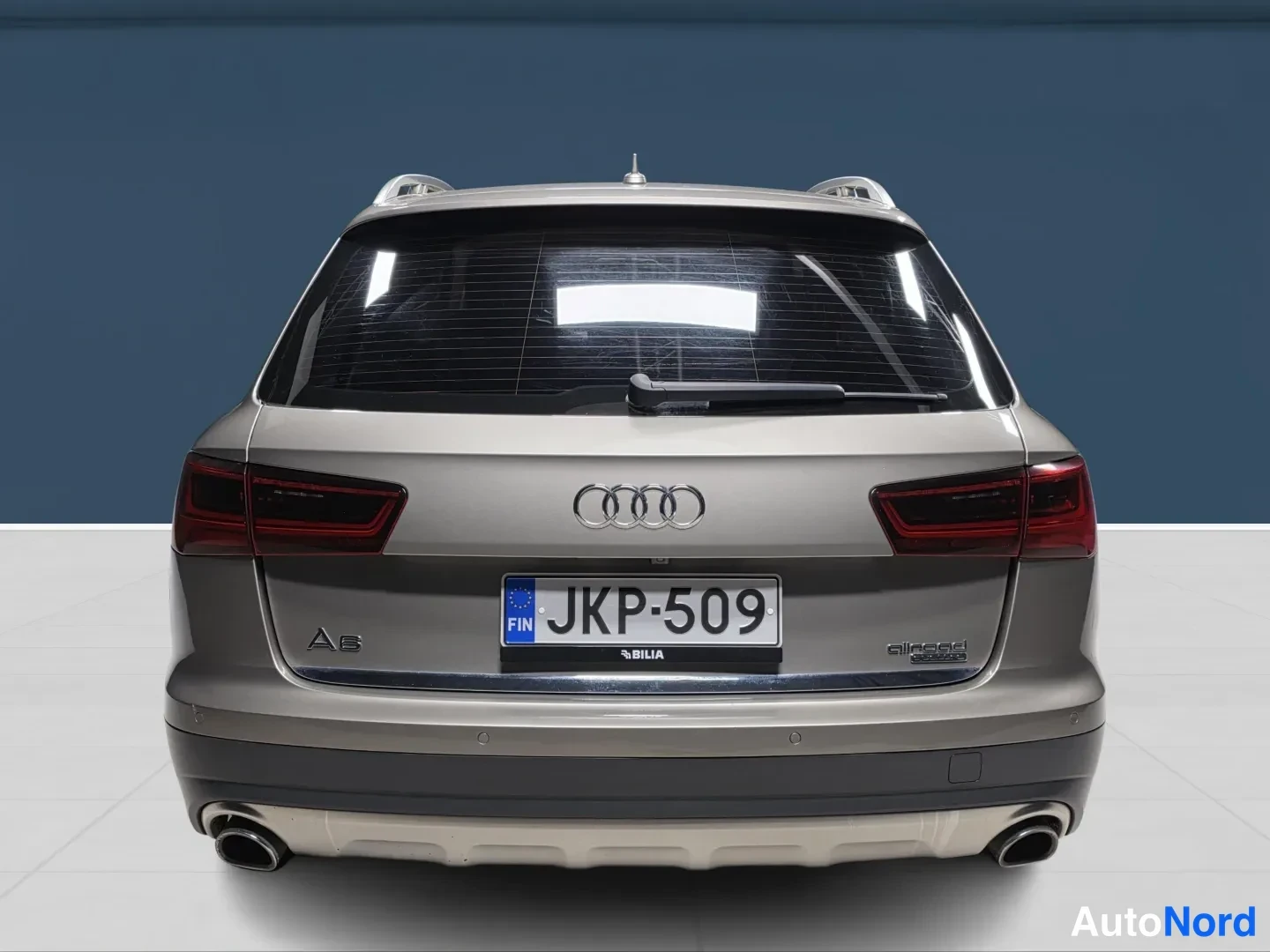Beige Audi A6 Allroad Quattro 2018, rear, photo 7