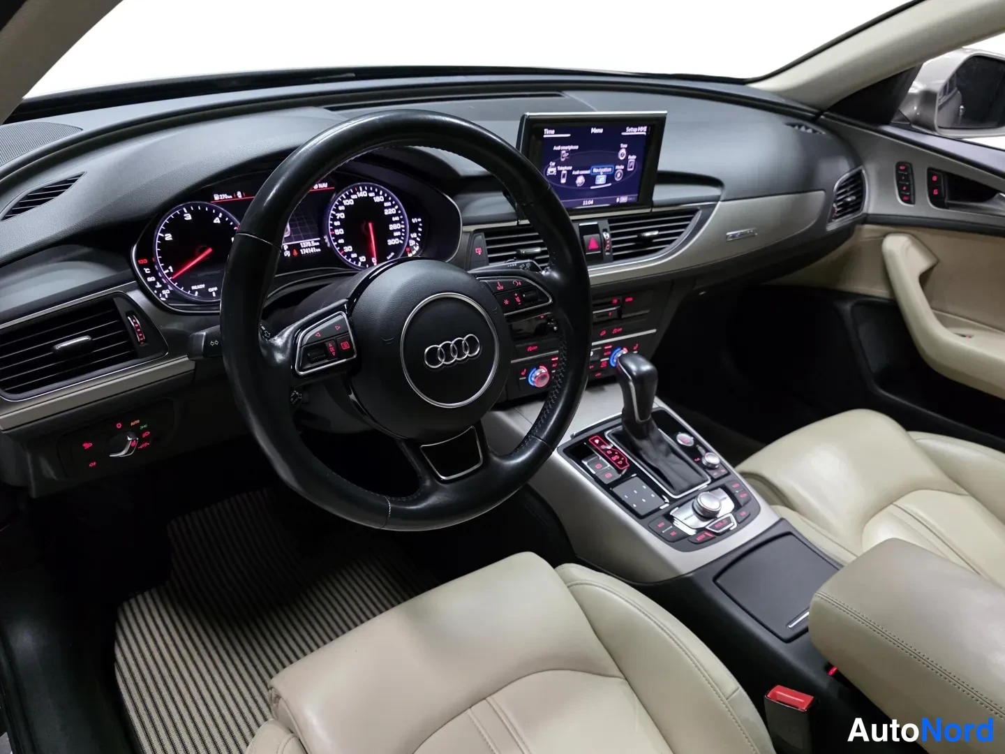 Beige Audi A6 Allroad Quattro 2018, photo 10