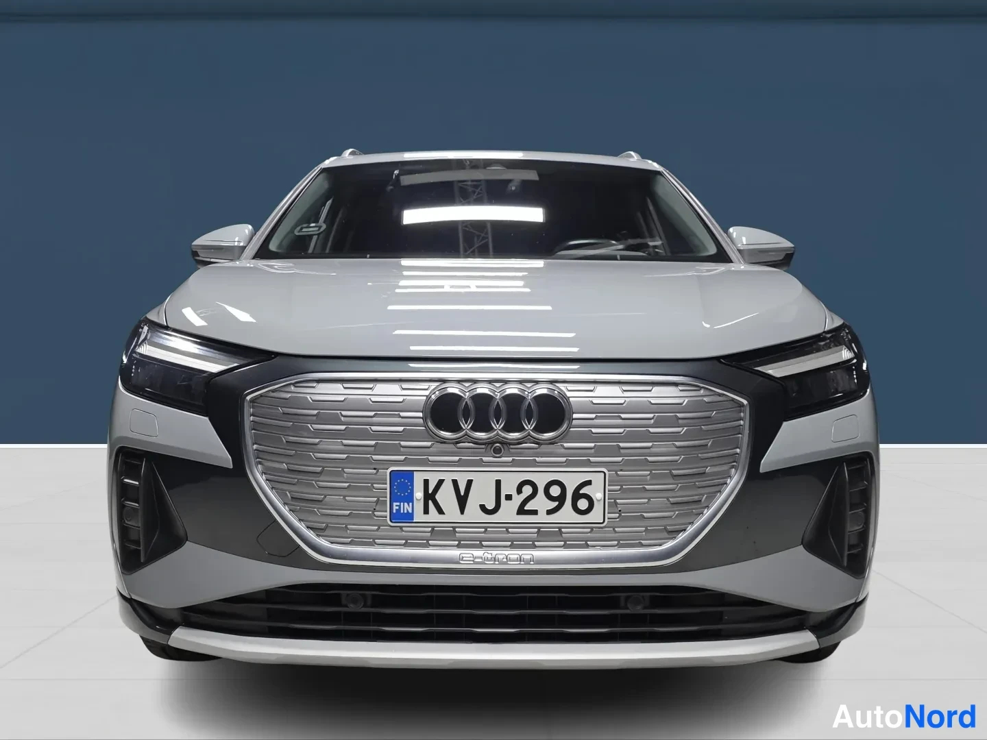 Grey Audi Q4 E-tron 2022, photo 3