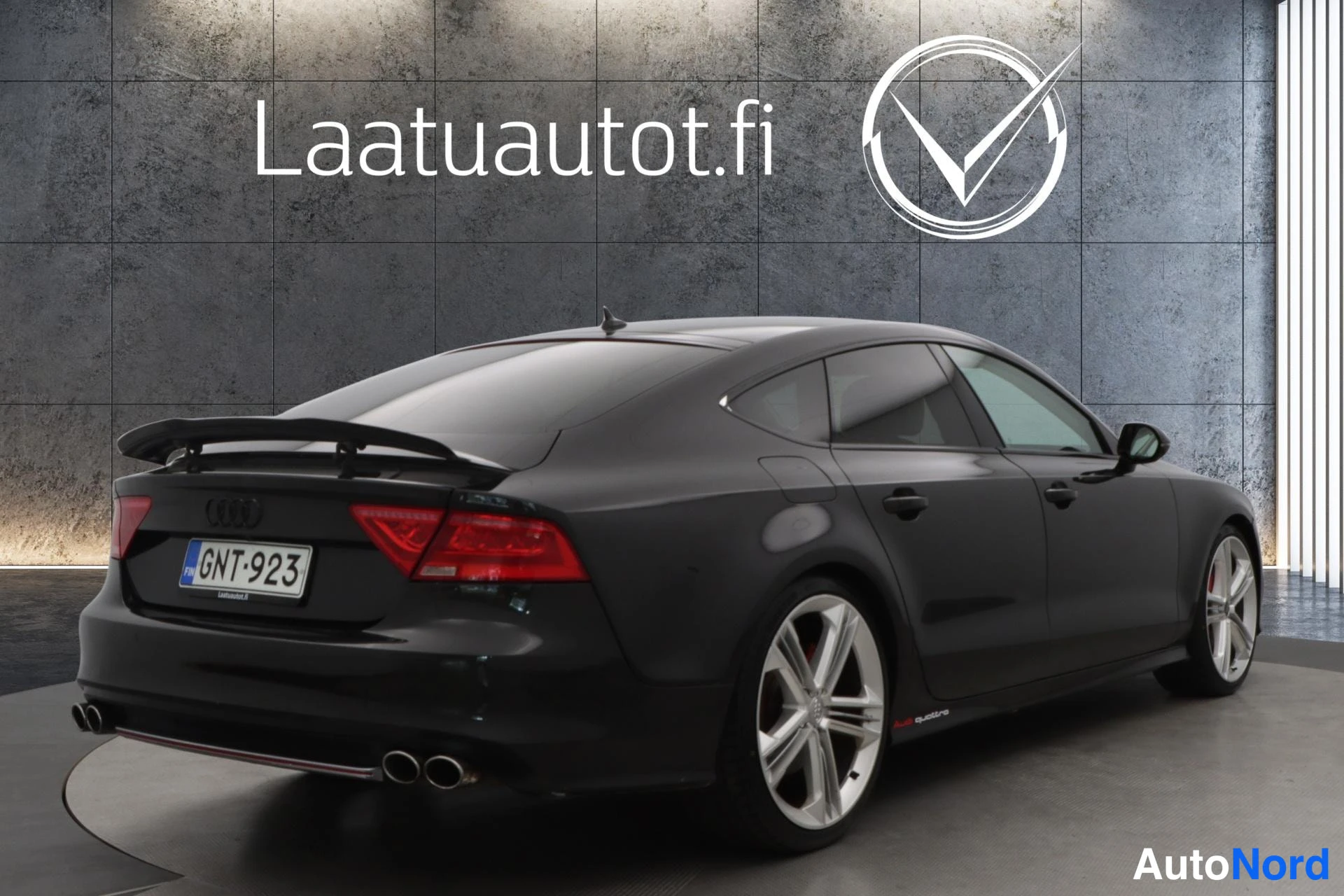 Musta Audi A7 2012, takaviisto, kuva 5