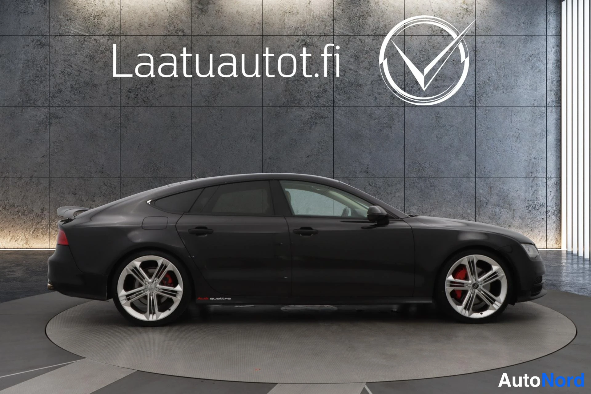 Musta Audi A7 2012, takaviisto, kuva 6