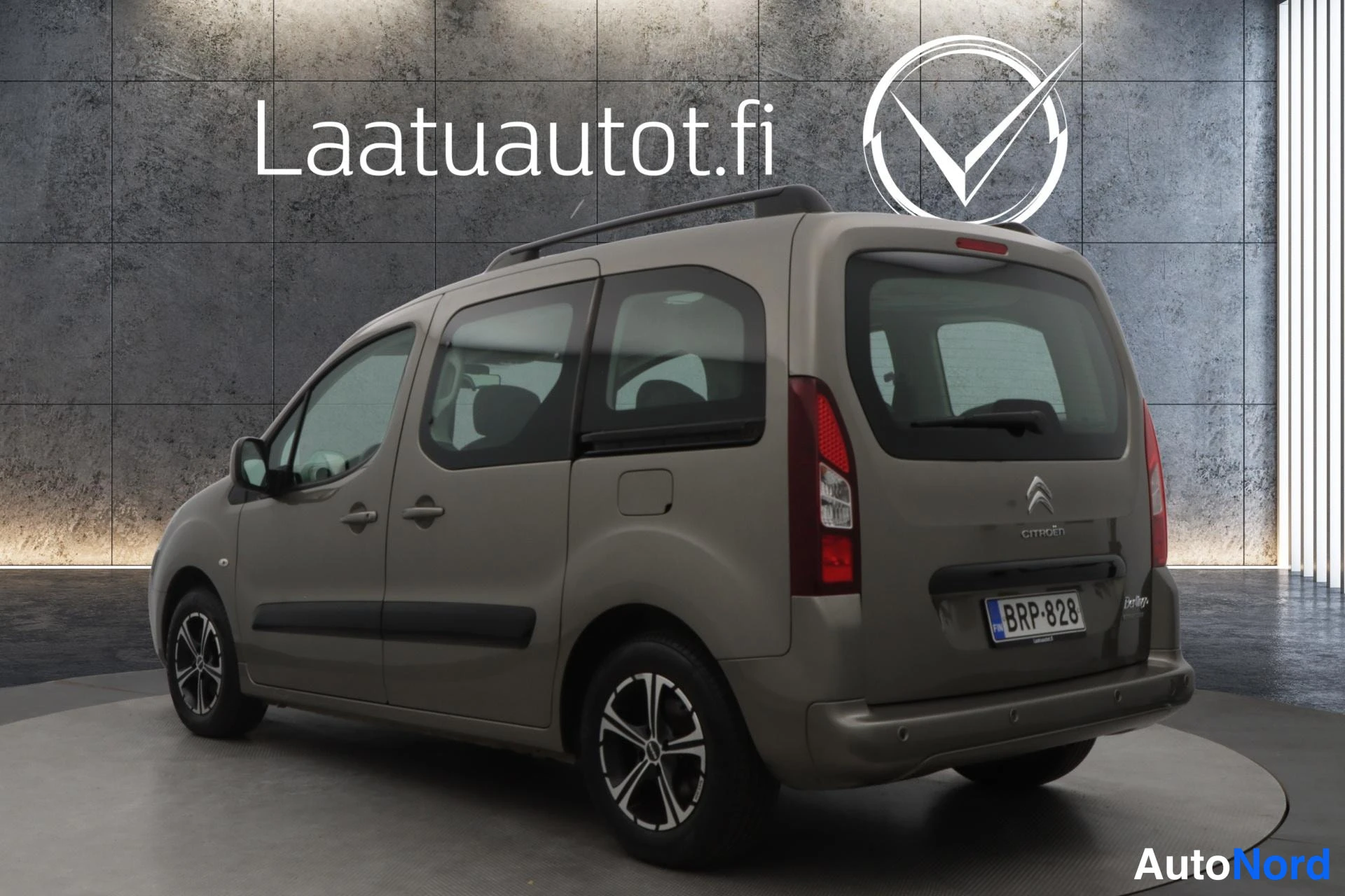 Harmaa Citroen Berlingo 2014, takaviisto, kuva 5