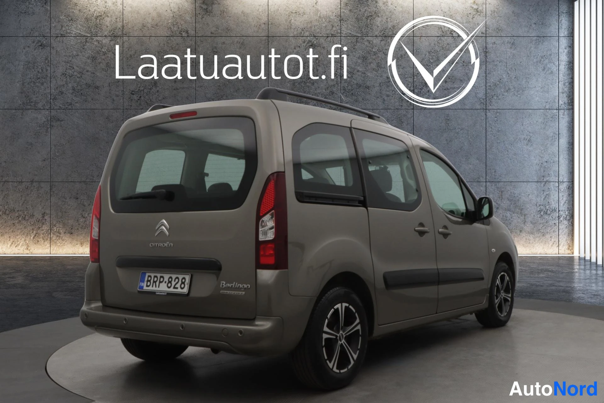 Harmaa Citroen Berlingo 2014, takaviisto, kuva 6