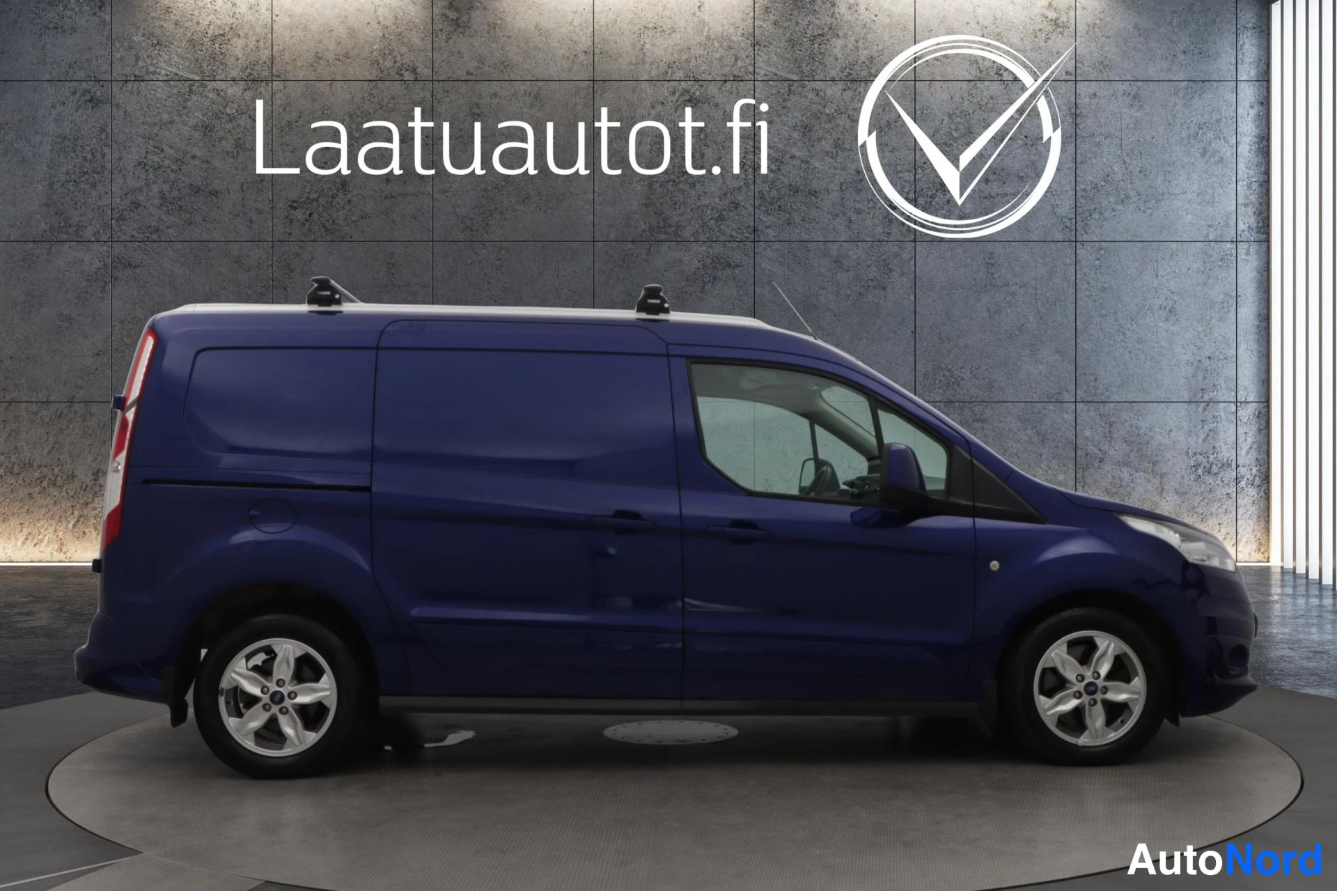 Sininen Ford Transit Connect 2017, sivulta, kuva 5