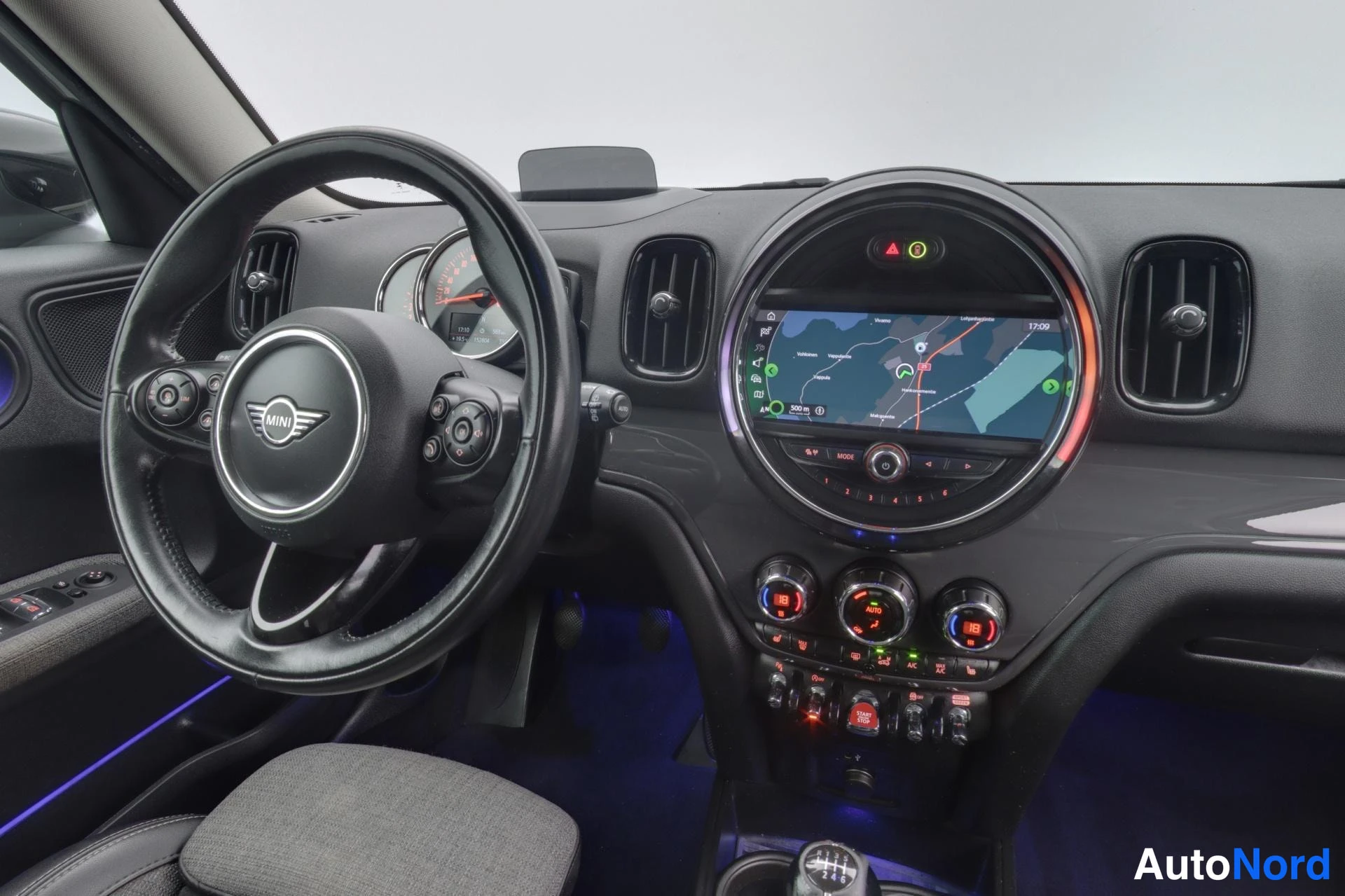 Harmaa Mini Countryman 2019, ohjaamo, kuva 10