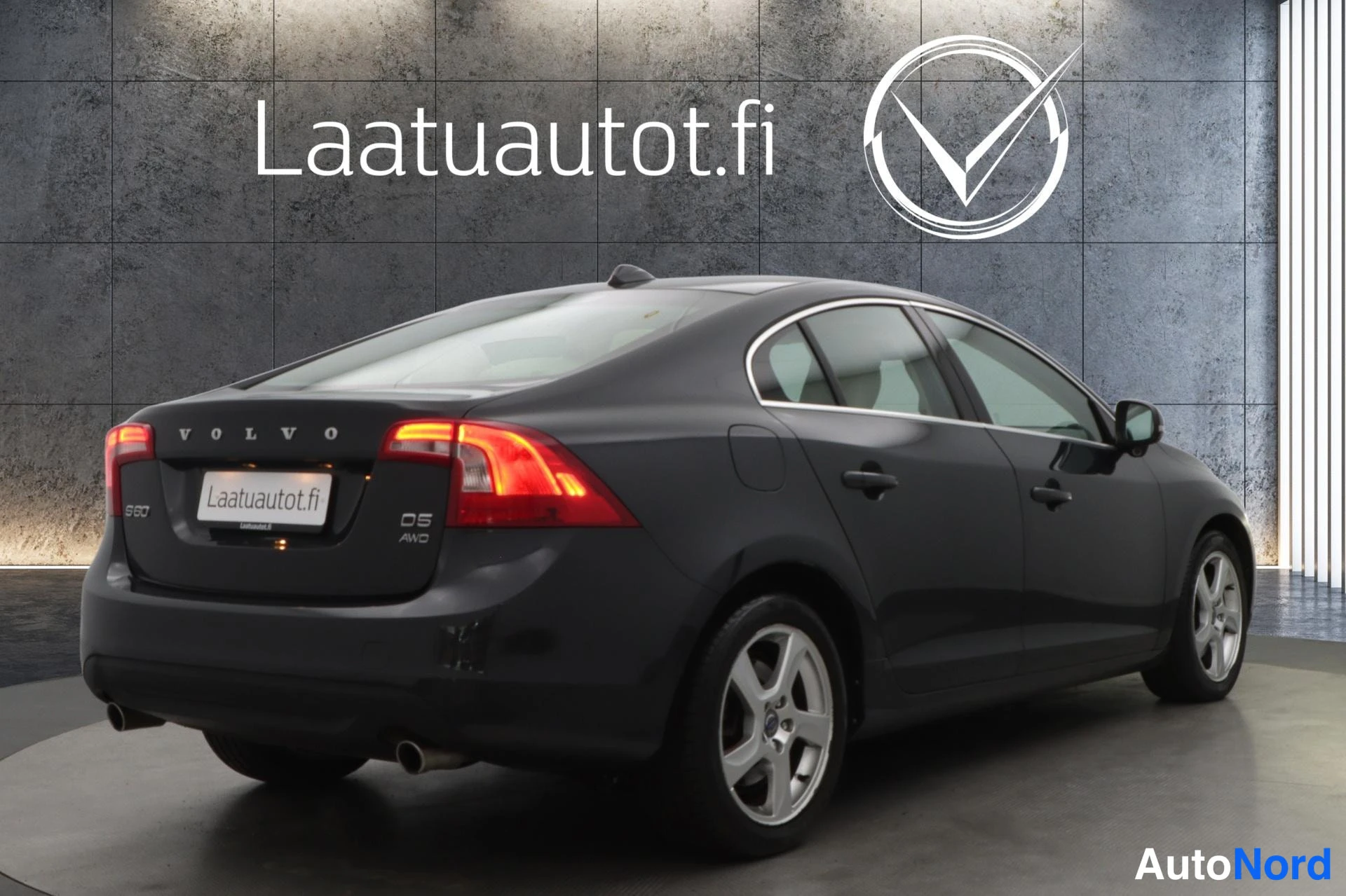 Harmaa Volvo S60 2011, takaviisto, kuva 5