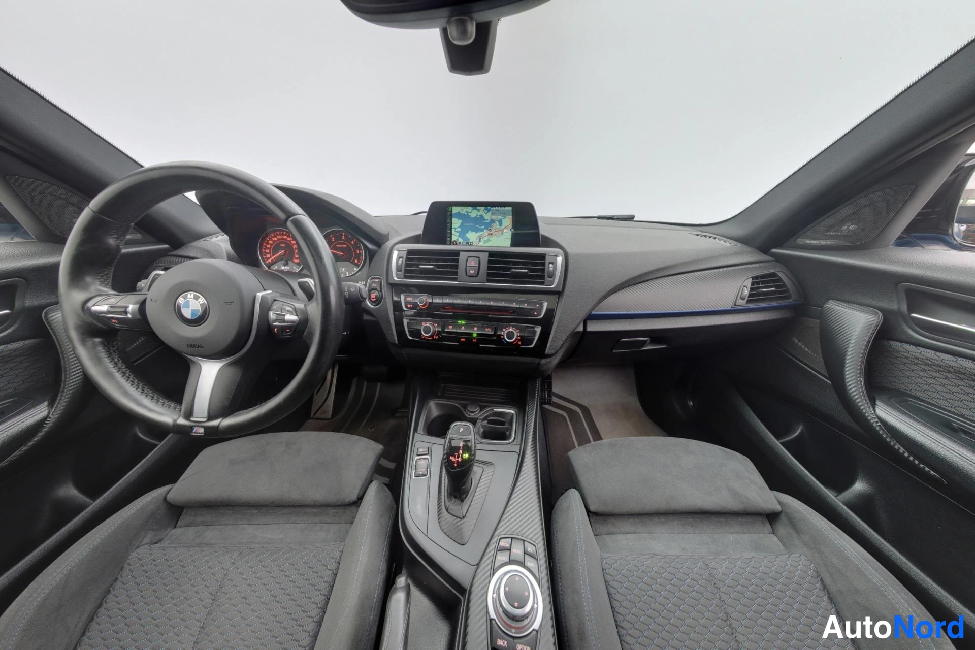 Blue BMW 120d xDrive 2015, photo 13