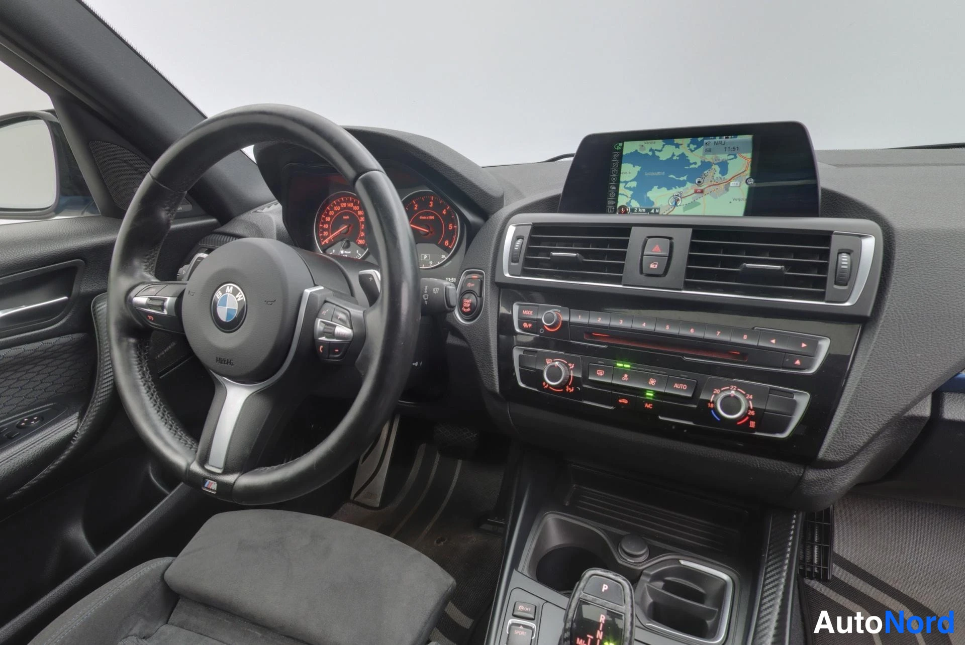 Blue BMW 120d xDrive 2015, photo 15