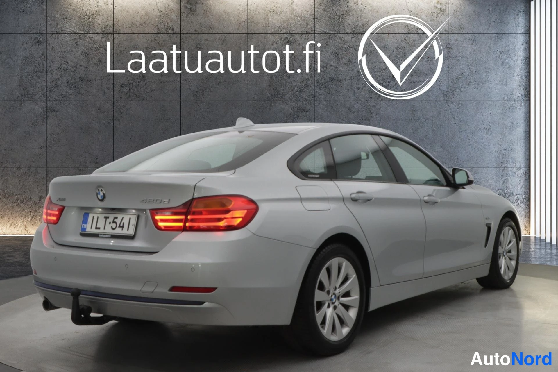 Silver BMW 420d xDrive 2015, photo 32