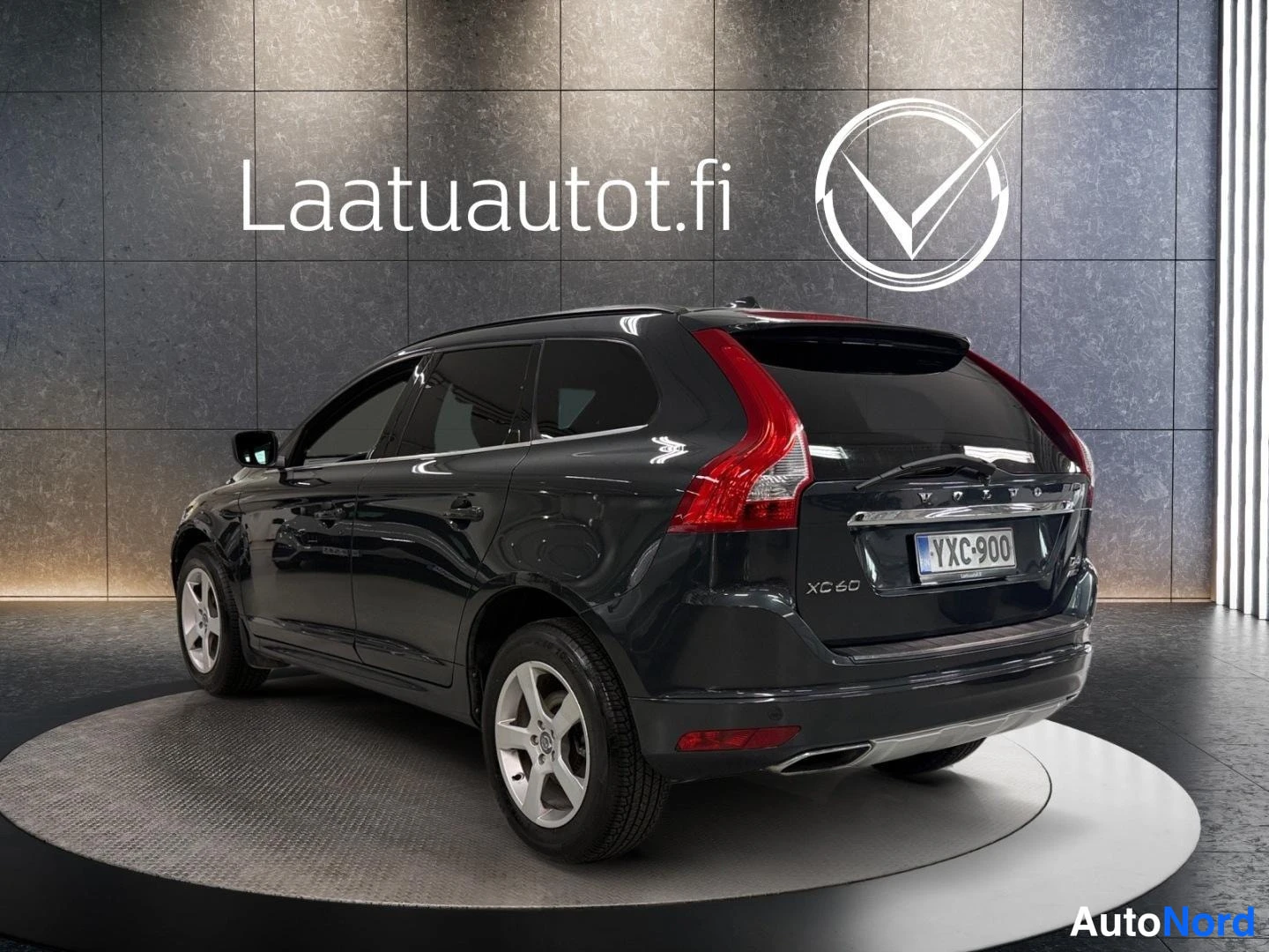 Harmaa Volvo XC60 2014, takaviisto, kuva 6