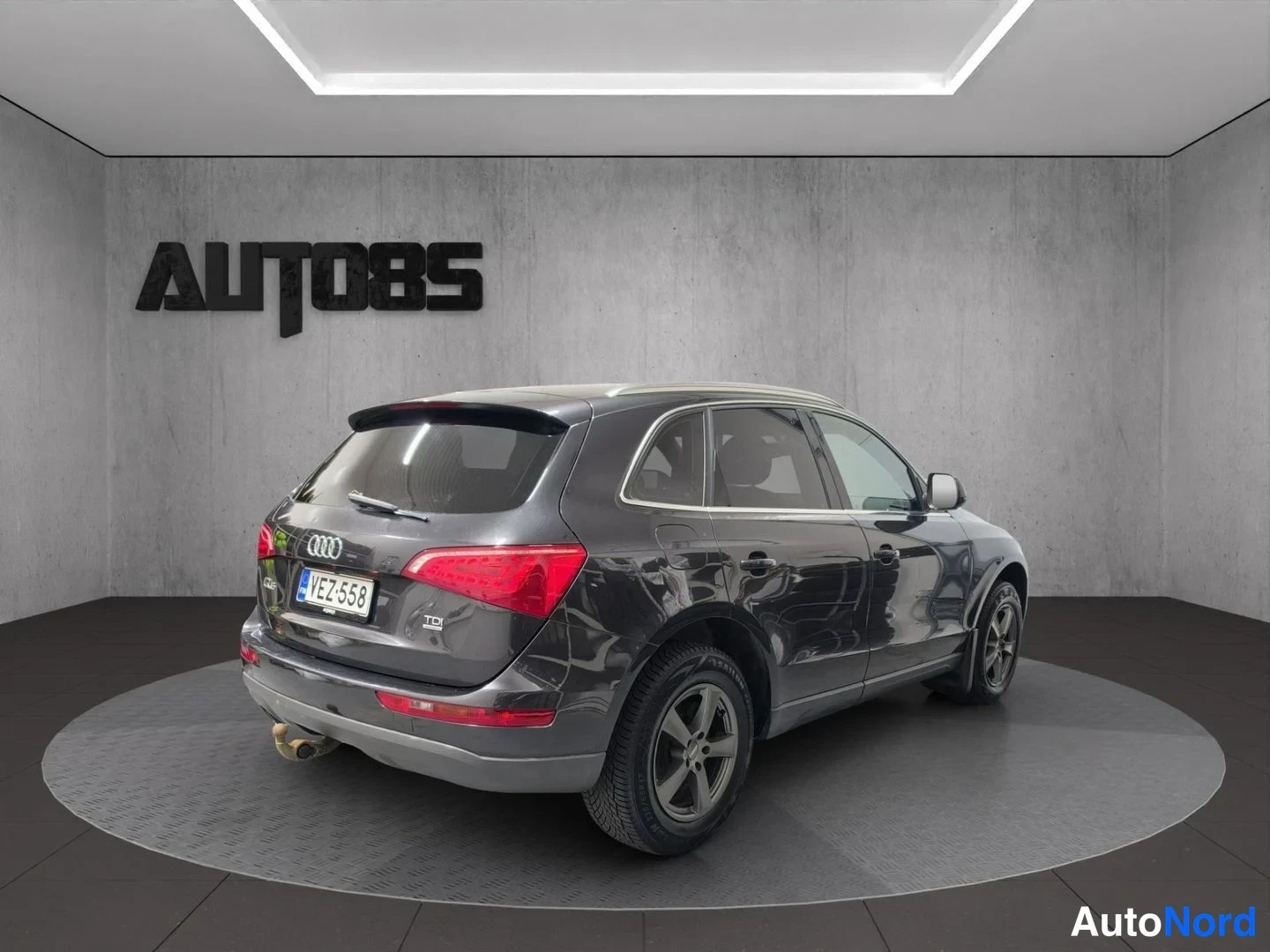 Harmaa Audi Q5 2011, takaviisto, kuva 6