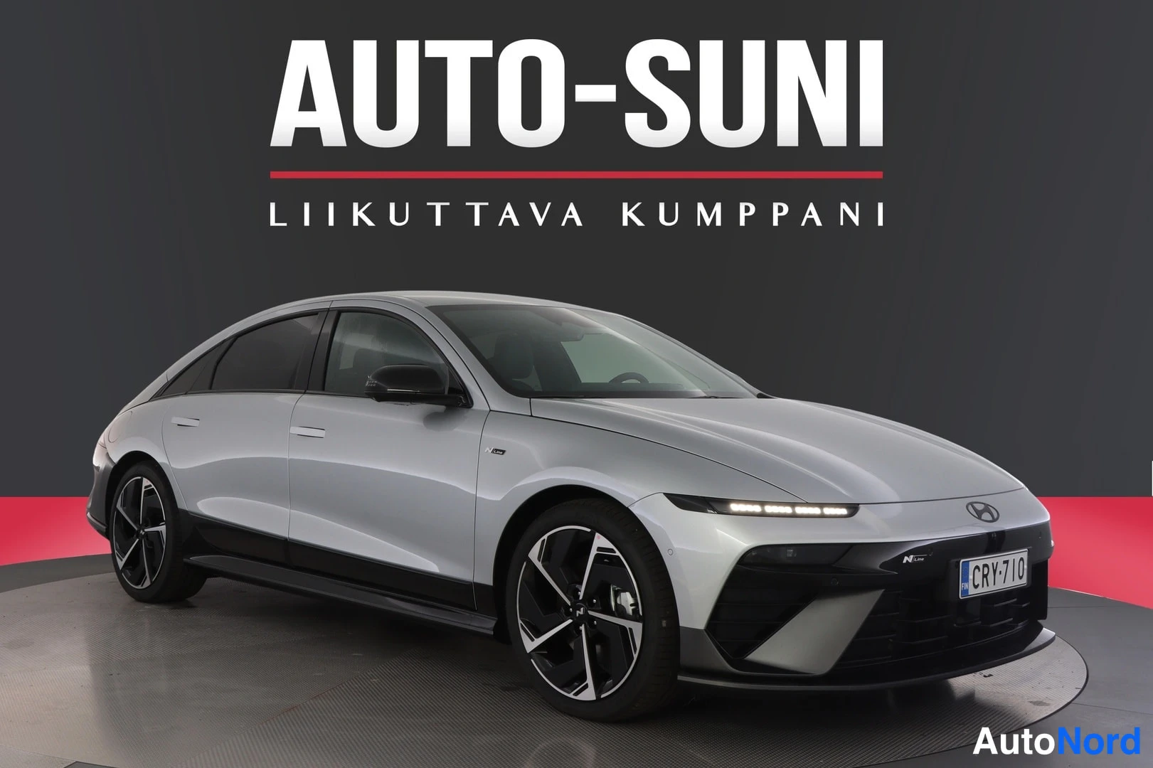 Hopea Hyundai IONIQ 6 2026, etuviisto, keula oikealle, kuva 2
