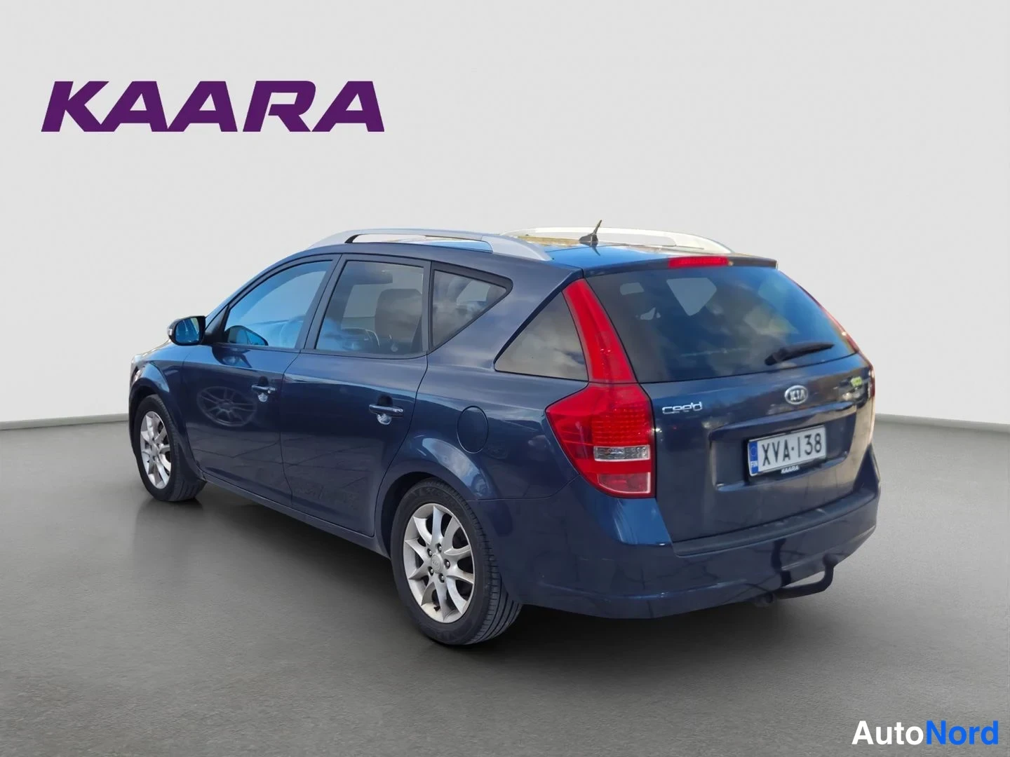 Sininen Kia Ceed 2010, takaviisto, kuva 6