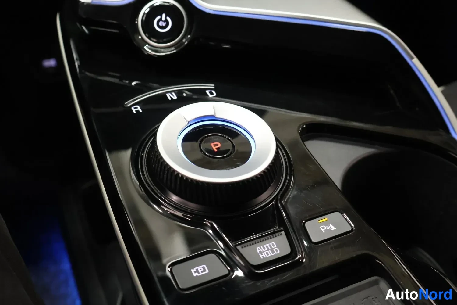 Blue Kia EV6 GT 2022, photo 22