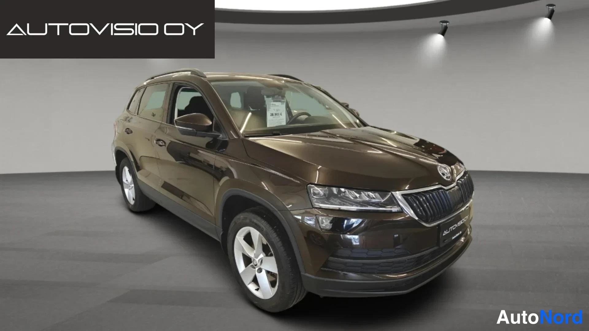 Ruskea Skoda Karoq 2019, kuva 6