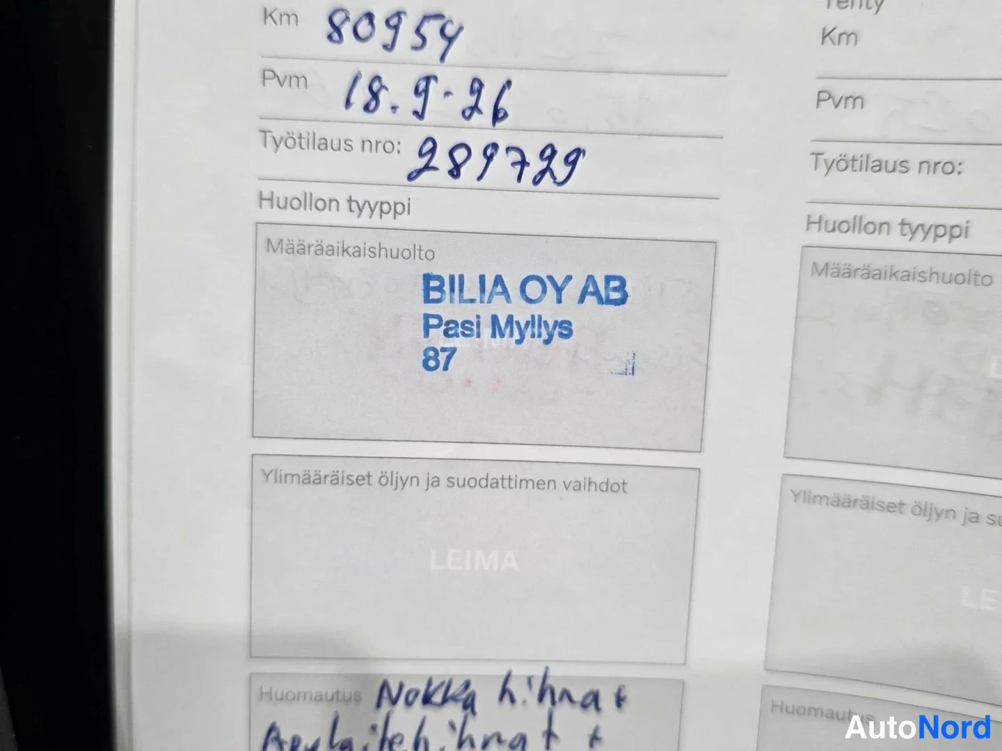 Musta Volvo XC40 2021, asiakirja, kuva 20