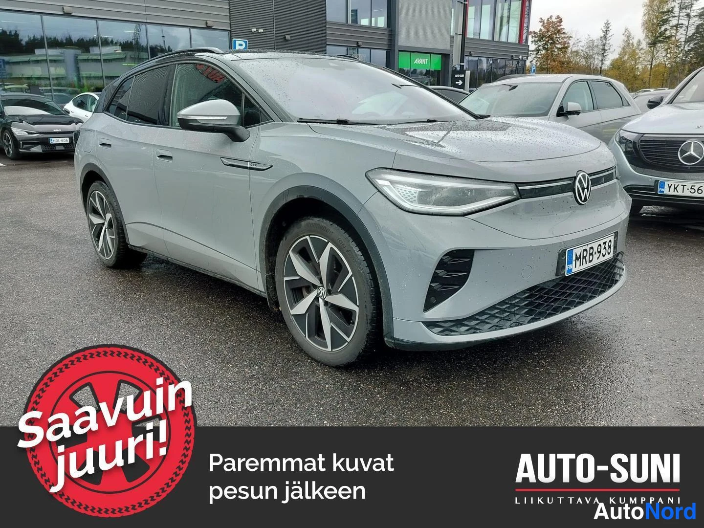 Volkswagen ID.4 2022, etuviisto, keula oikealle, kuva 2