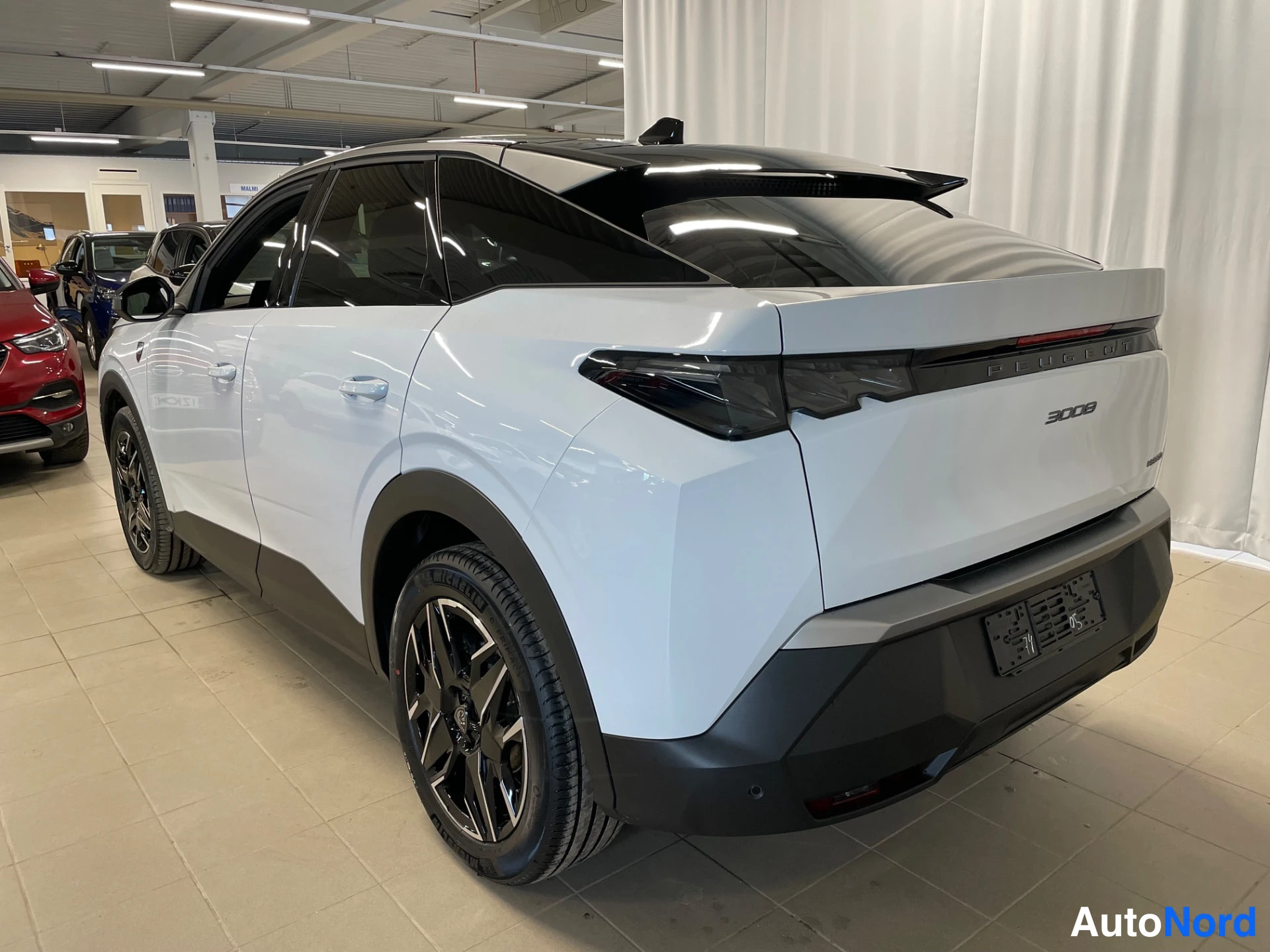 White Peugeot 3008 2026, rear three-quarter, photo 6