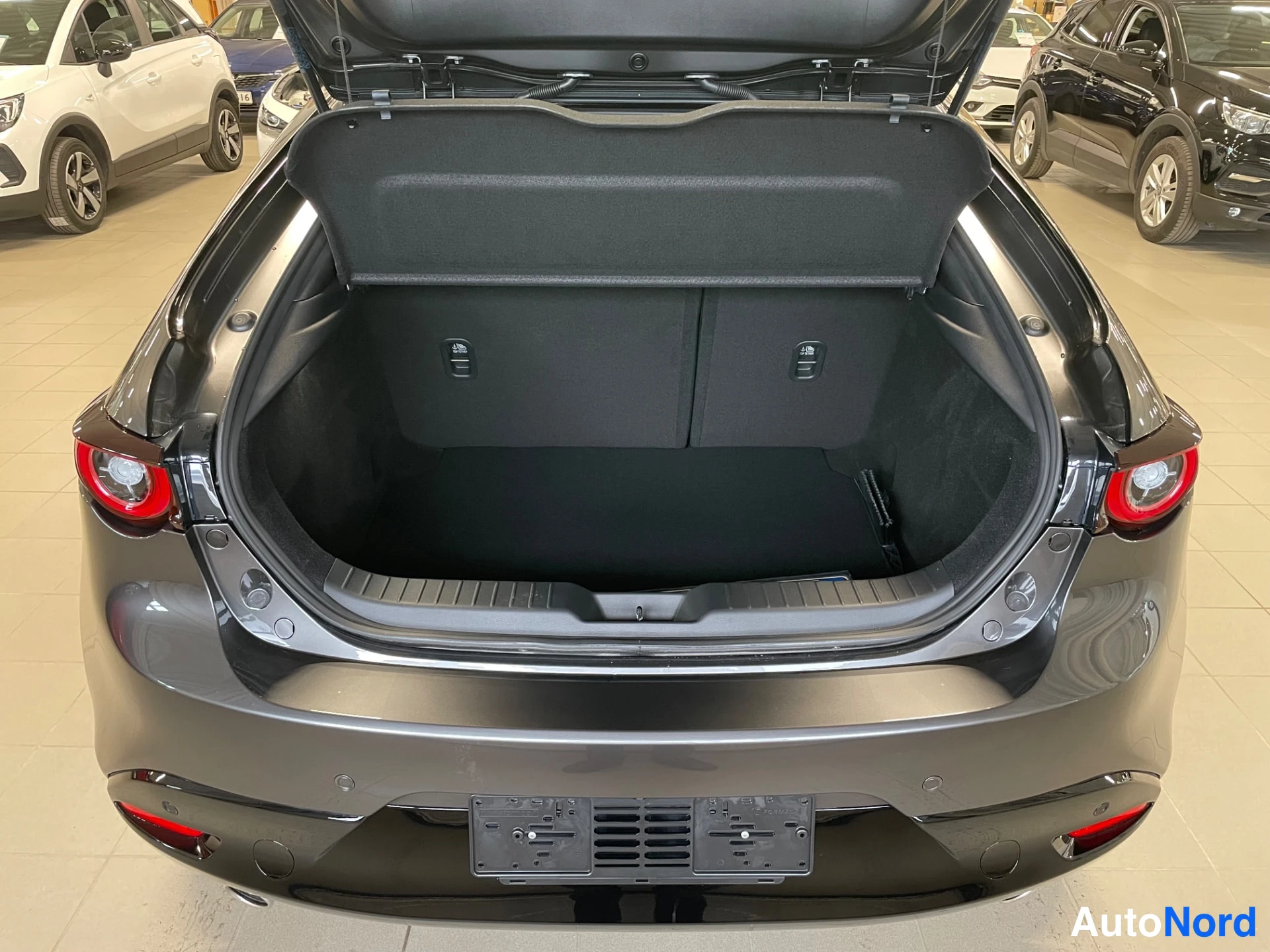 Grey Mazda Mazda3 2026, rear, photo 9