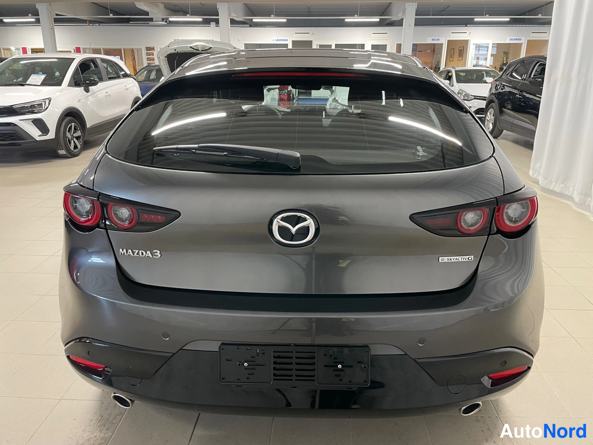 Grey Mazda Mazda3 2026, rear, photo 8