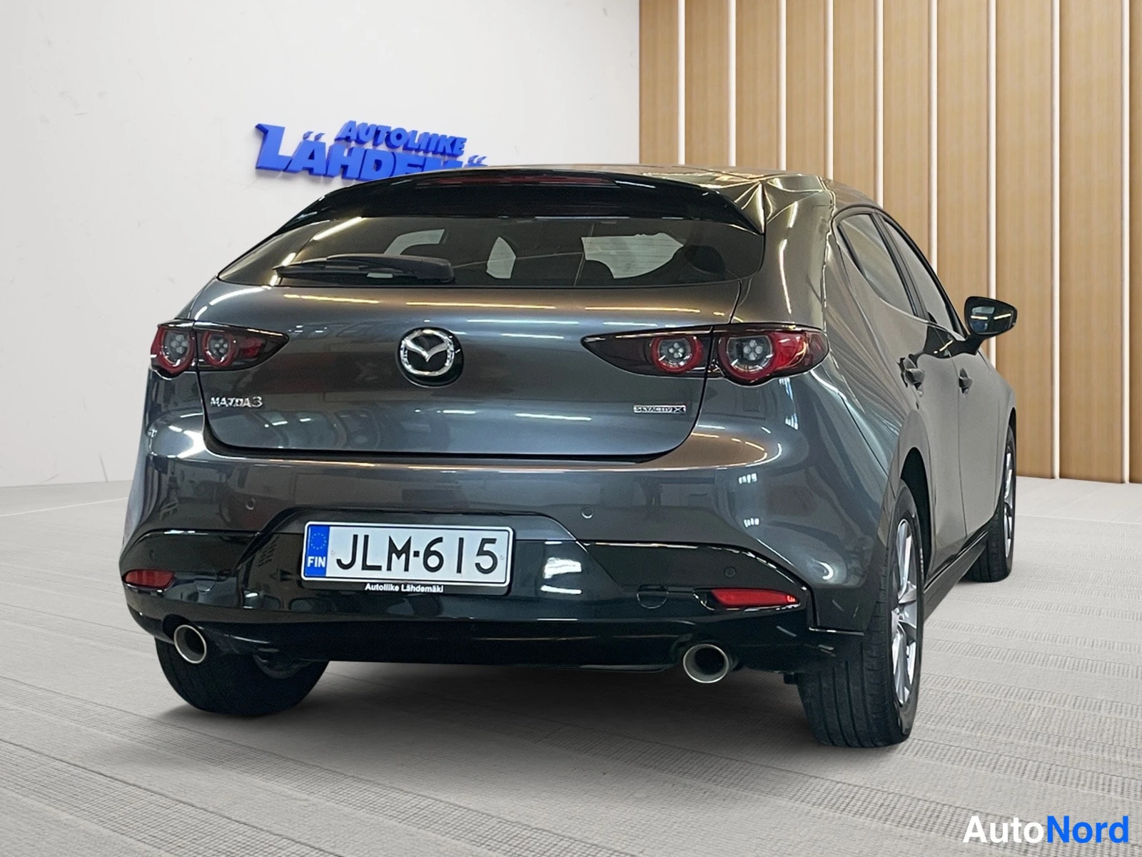 Harmaa Mazda Mazda3 2021, takaviisto, kuva 7