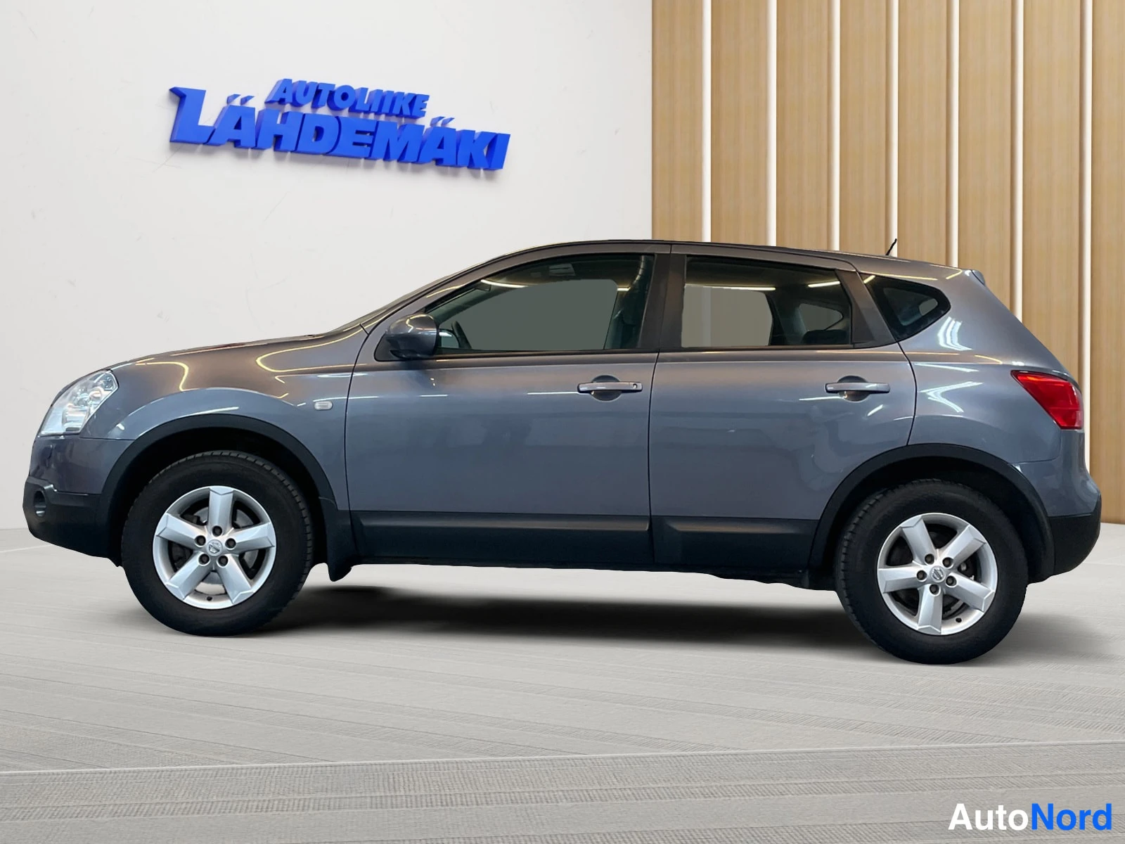 Sininen Nissan Qashqai 2008, sivulta, kuva 4