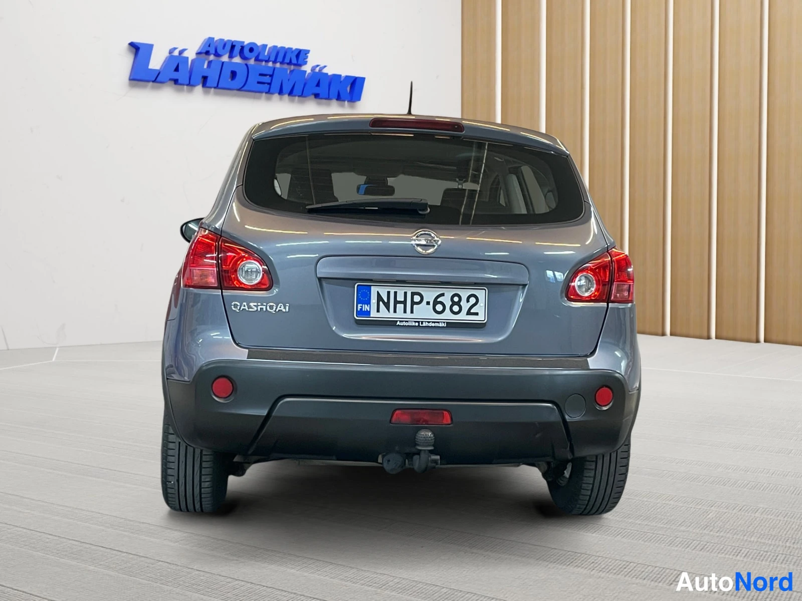 Sininen Nissan Qashqai 2008, takaa, kuva 8