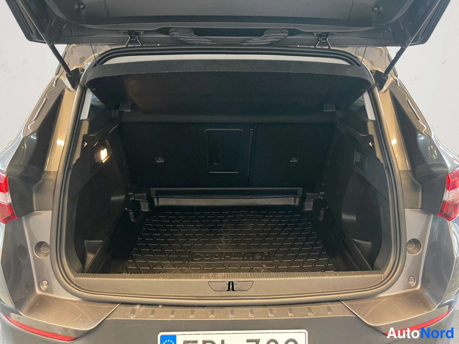 Harmaa Opel Grandland X 2018, takaa, kuva 10