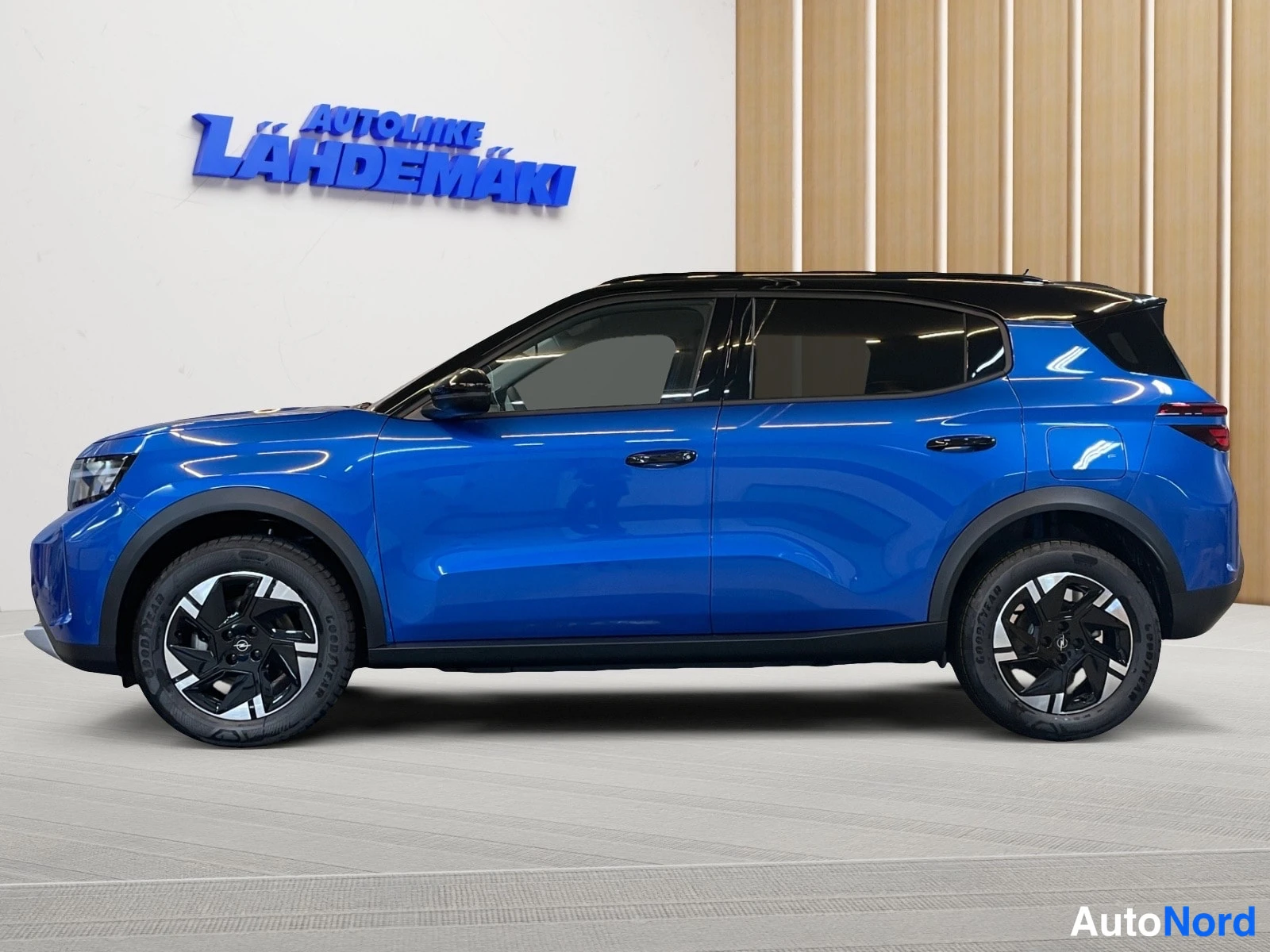 Blue Opel Frontera 2026, side, photo 5