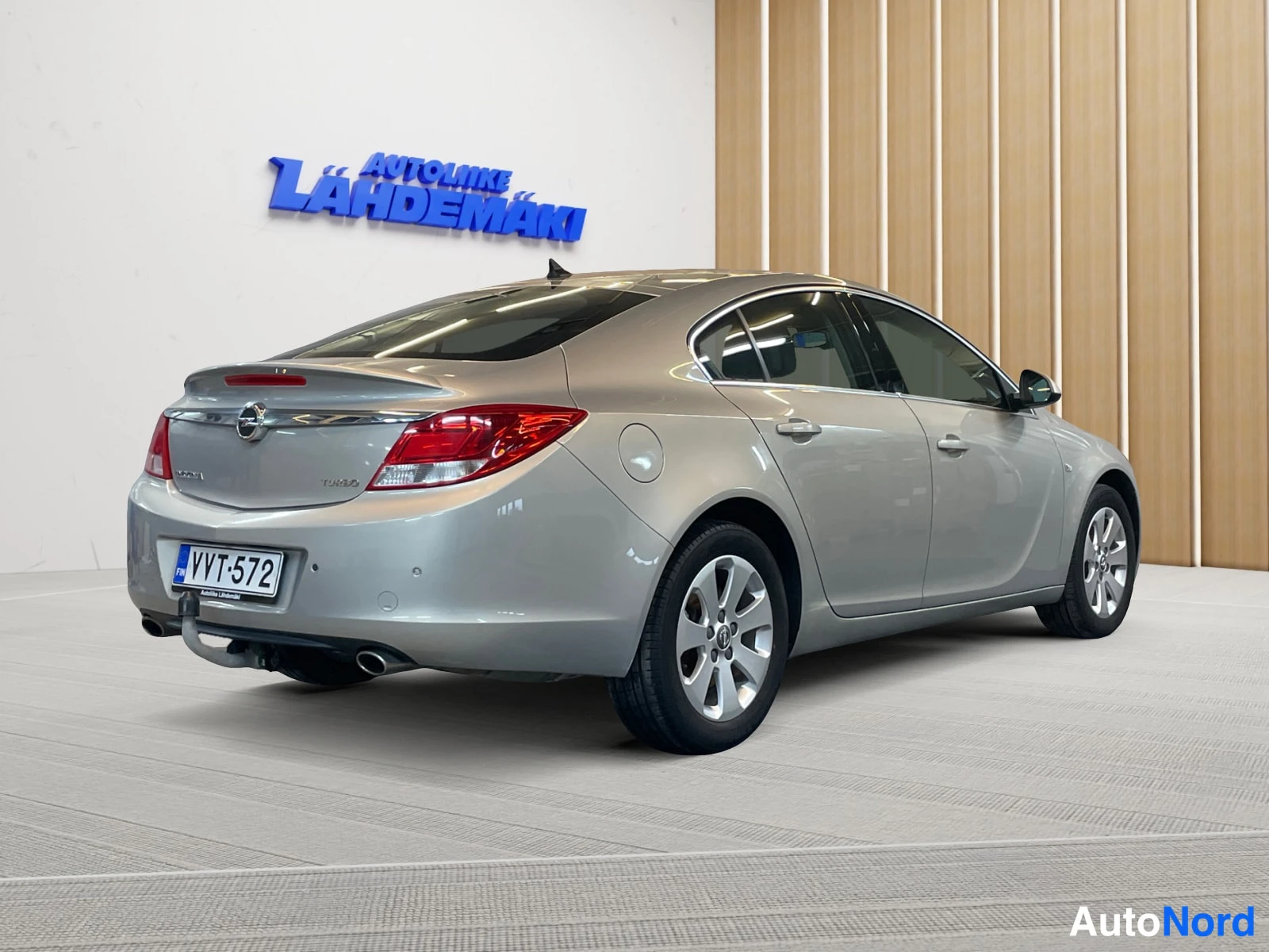Ruskea Opel Insignia 2011, takaviisto, kuva 8