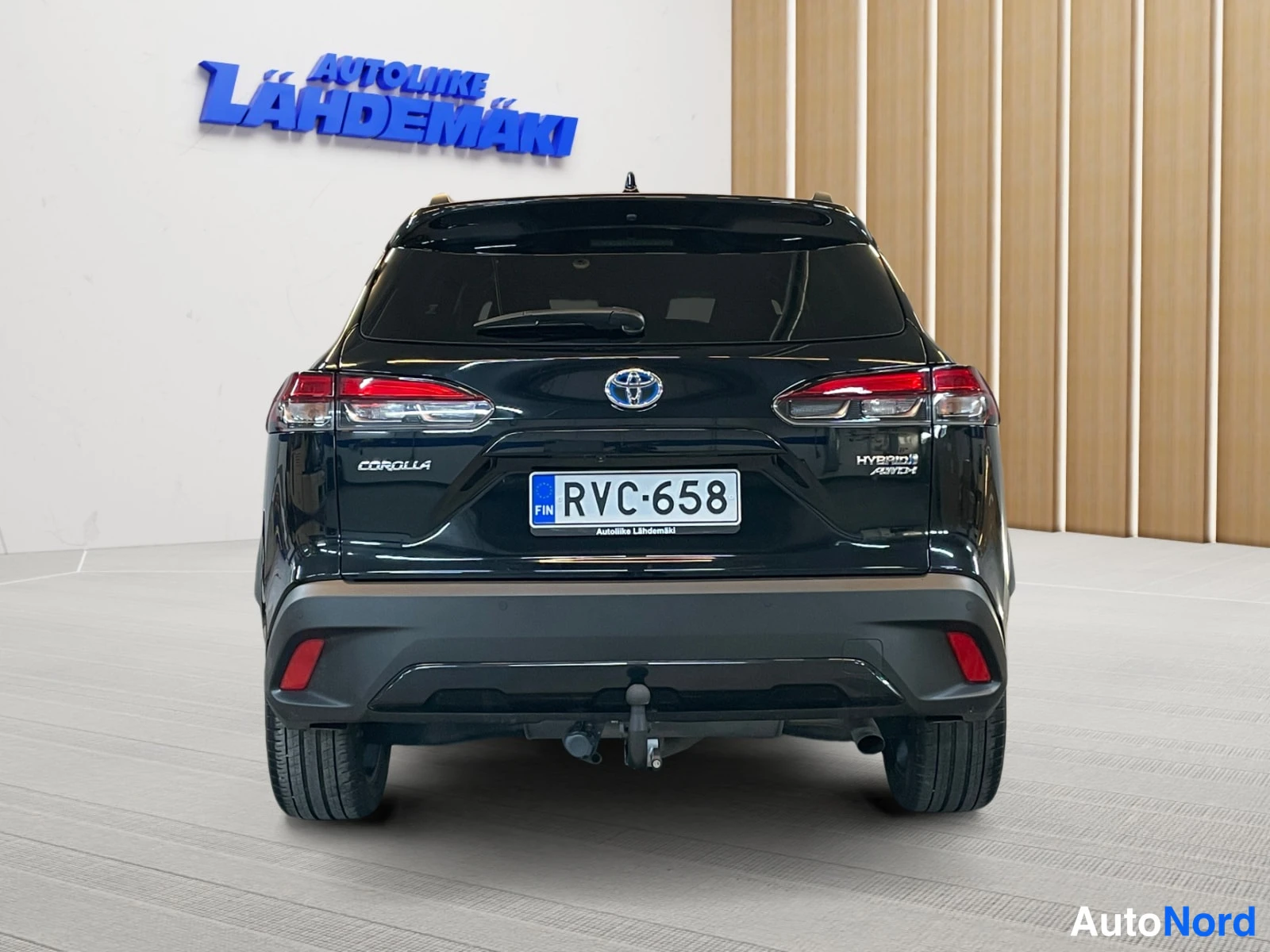 Black Toyota Corolla Cross 2022, rear, photo 9