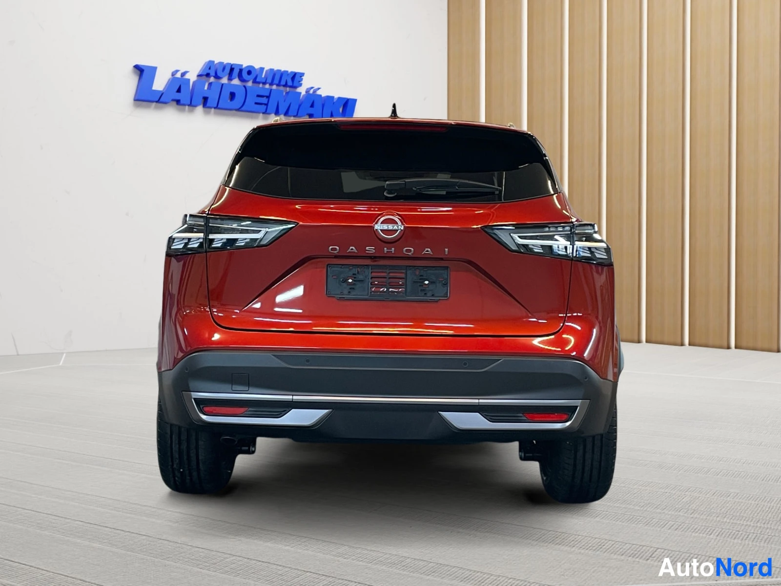 Punainen Nissan Qashqai 2026, takaa, kuva 8