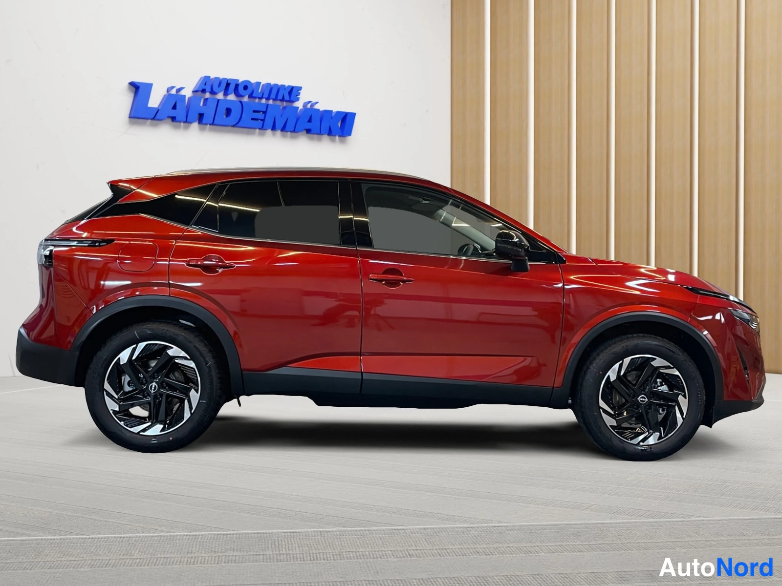 Punainen Nissan Qashqai 2026, sivulta, kuva 4