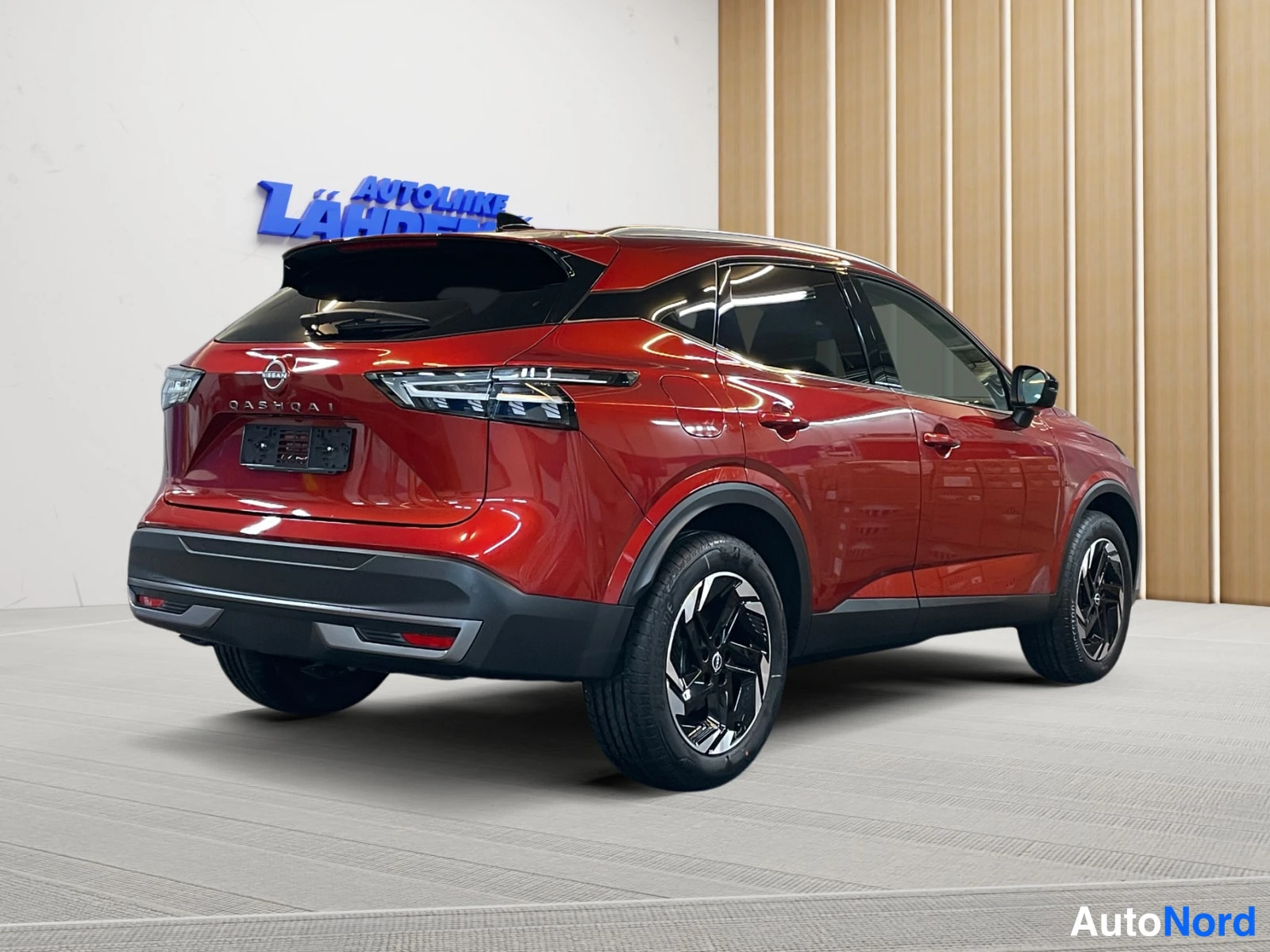 Punainen Nissan Qashqai 2026, takaviisto, kuva 6