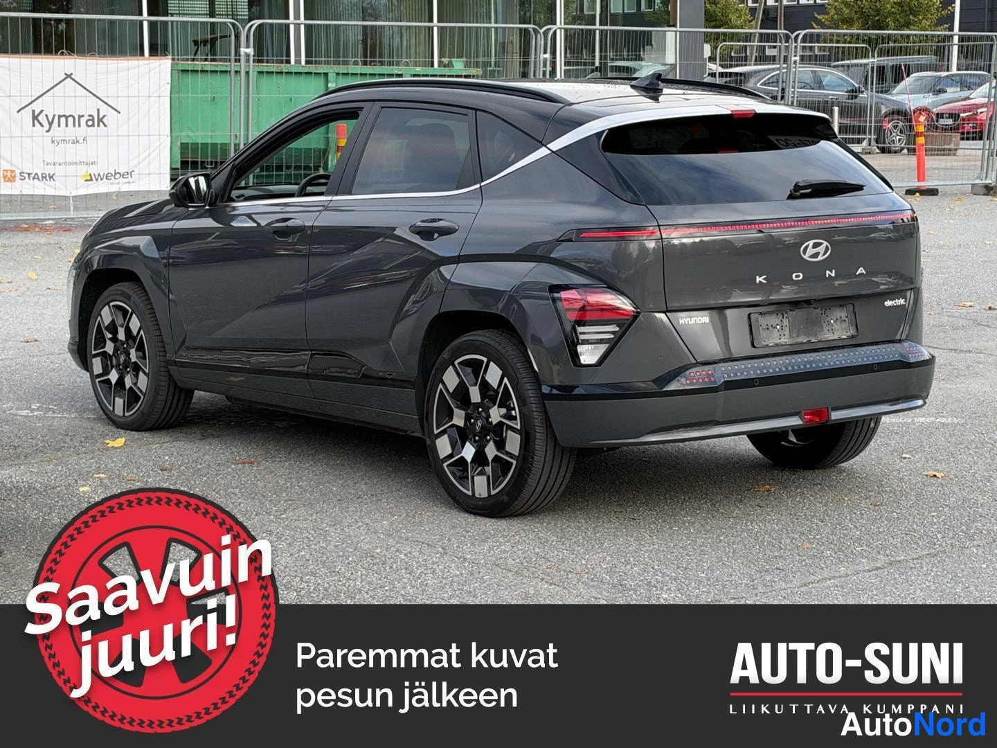 Hyundai KONA Electric 2024, takaviisto, kuva 7