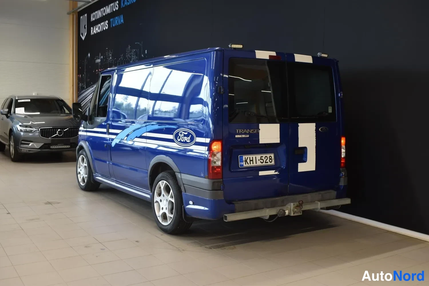 Sininen Ford Transit 2008, takaviisto, kuva 7