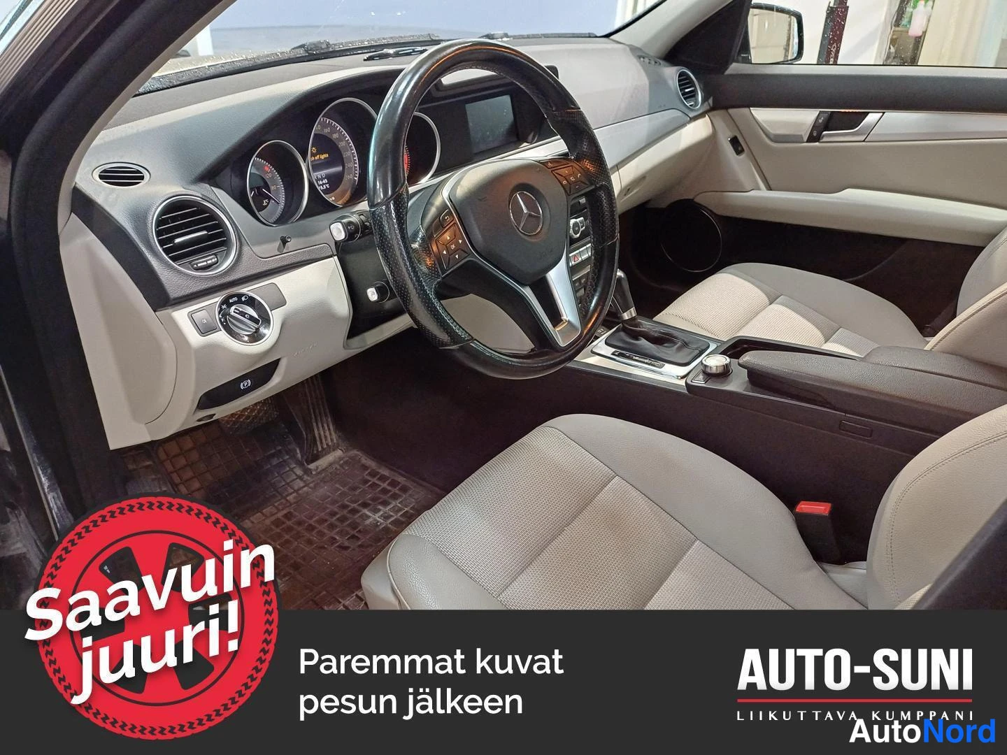 Musta Mercedes-Benz C 2013, kuva 10