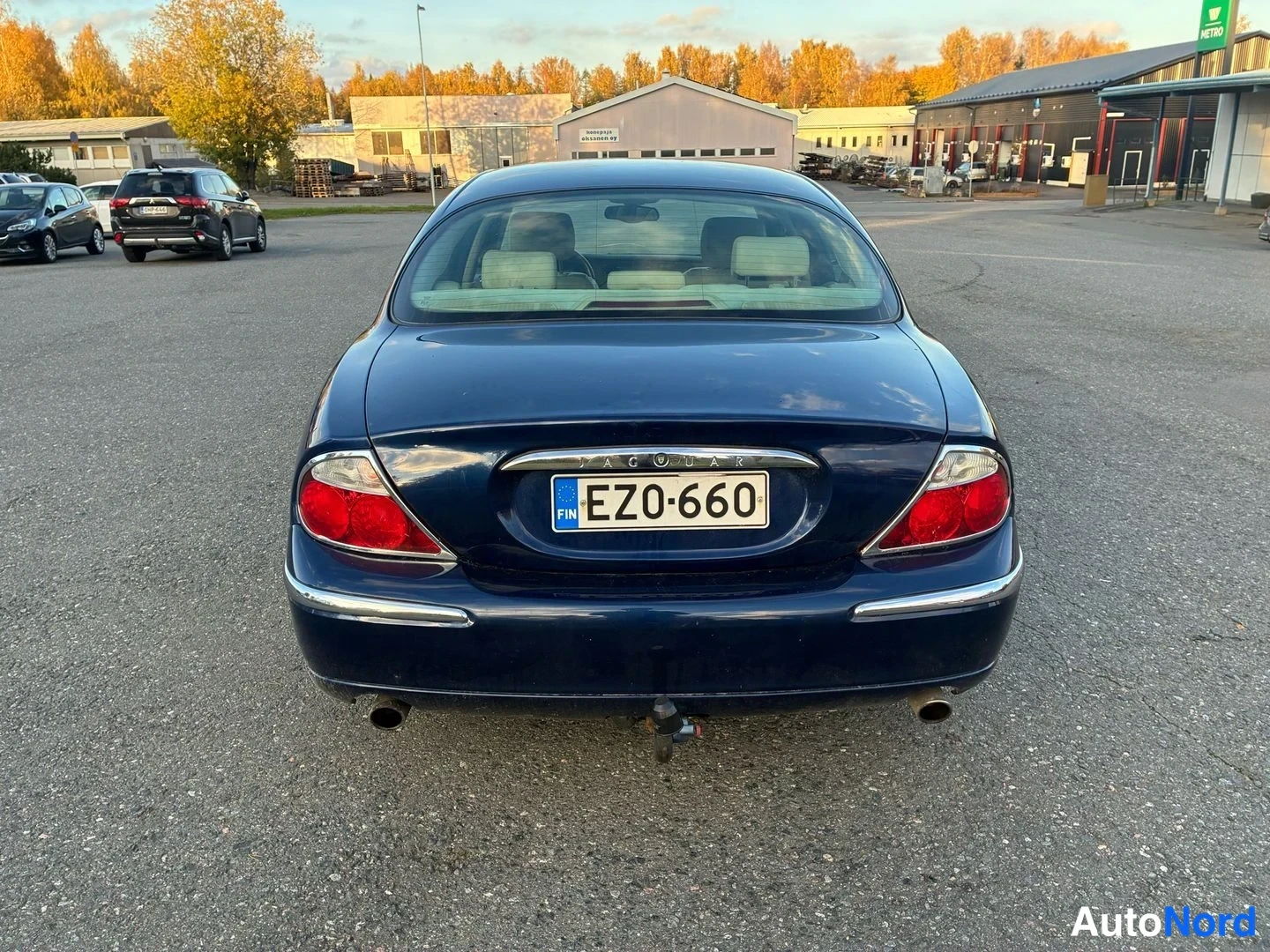 Blue Jaguar S-Type 2002, rear, photo 7