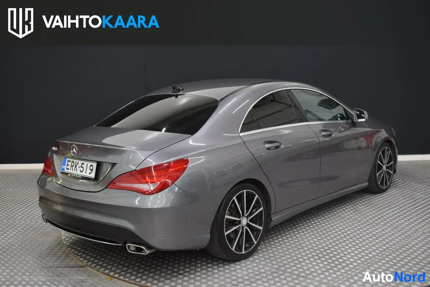 Harmaa Mercedes-Benz CLA 200 2016, takaviisto, kuva 11