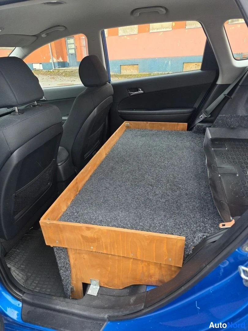 Sininen Hyundai i30 2008, takaviisto, kuva 8