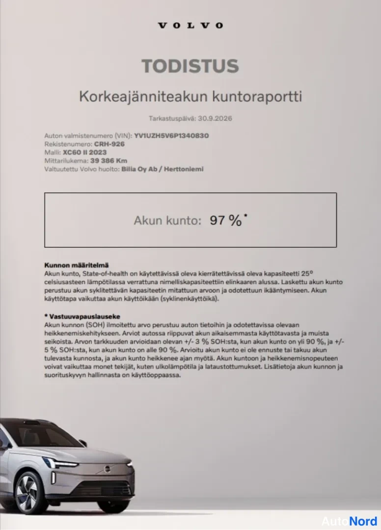 Harmaa Volvo XC60 2023, kuva 22