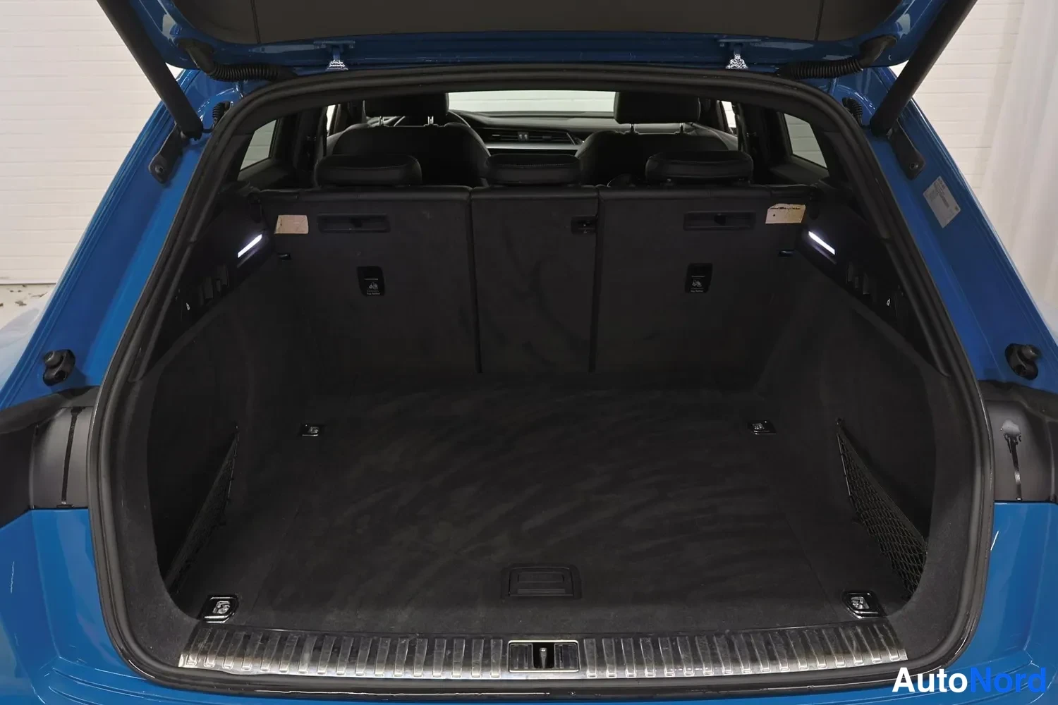 Blue Audi e-tron 55 2019, photo 30