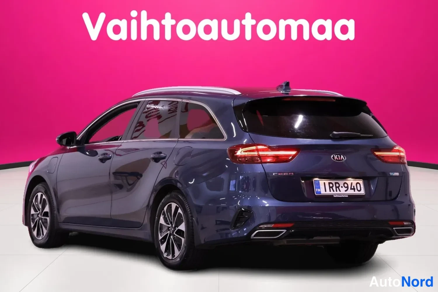 Sininen Kia Ceed 2021, takaviisto, kuva 6