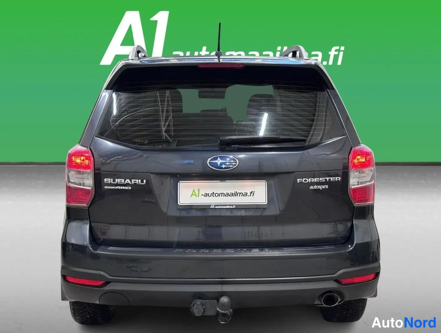 Sininen Subaru Forester 2013, takaa, kuva 6