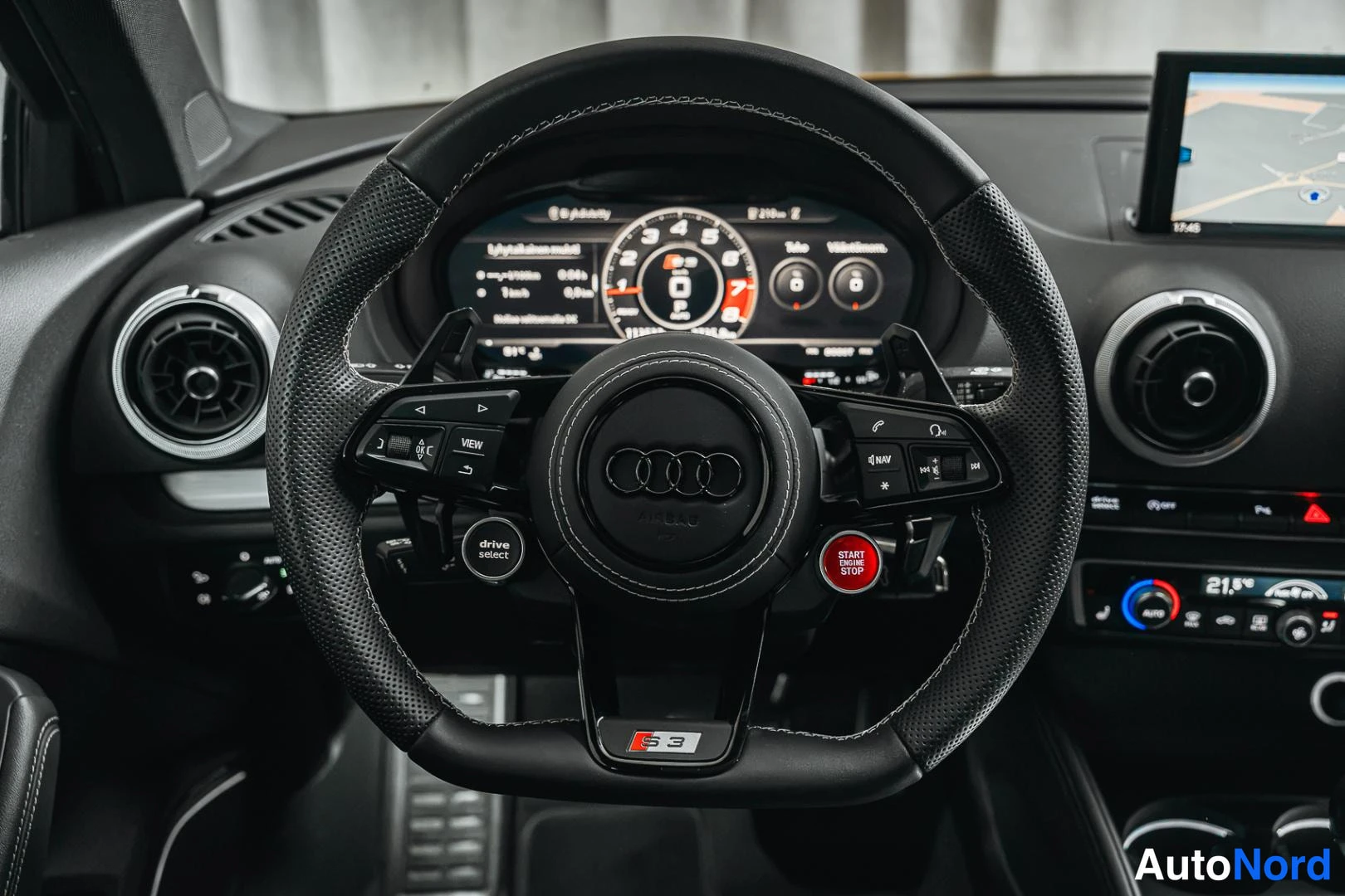 Keltainen Audi S3 2019, kuva 10