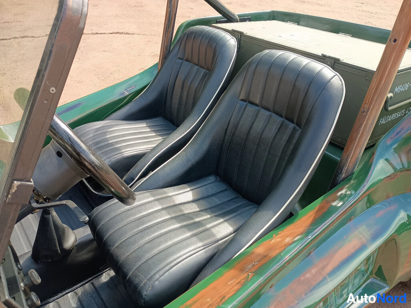 Vihreä Volkswagen Kupla 1967, kuva 11