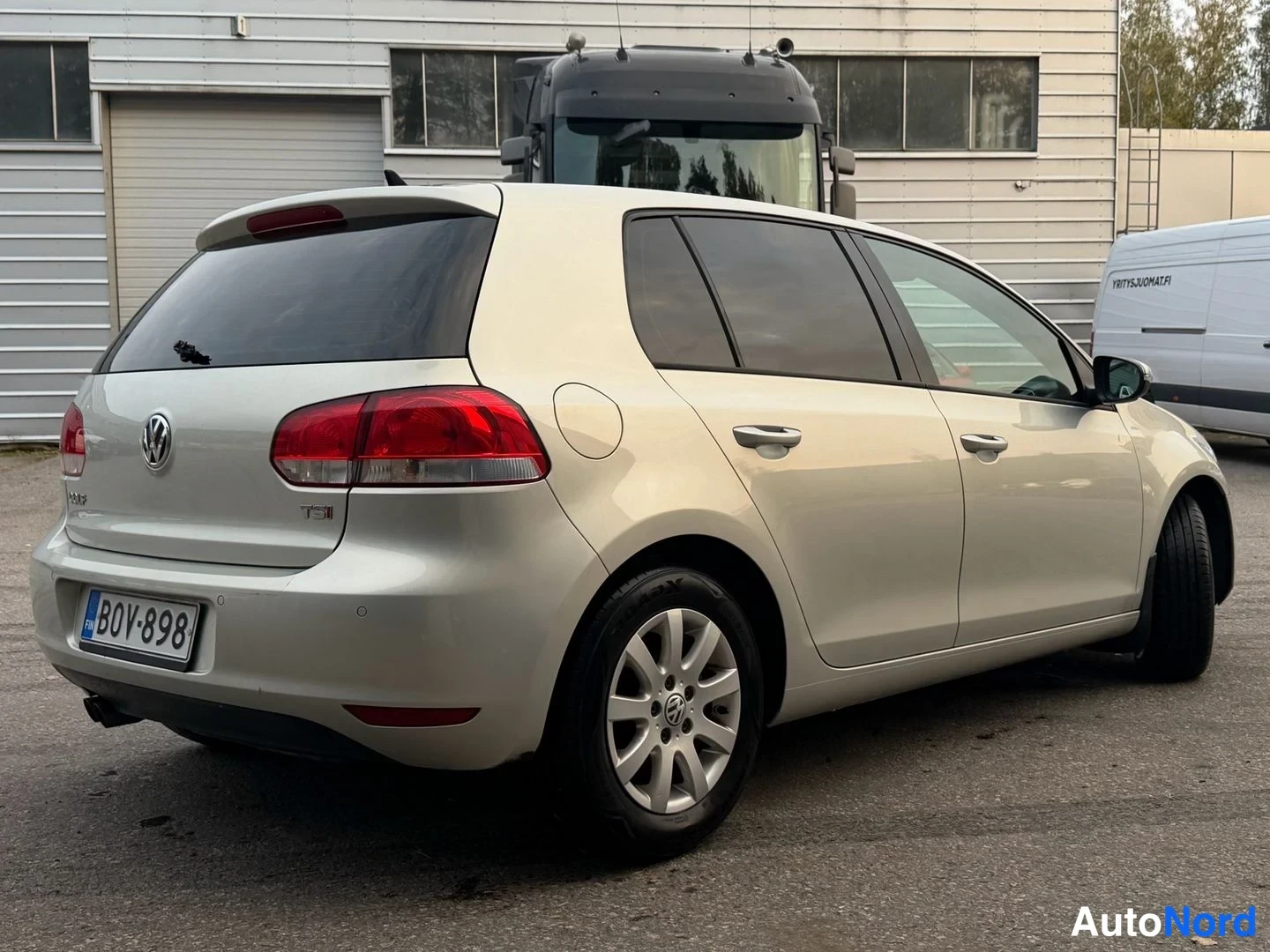Hopea Volkswagen Golf 2011, takaviisto, kuva 4