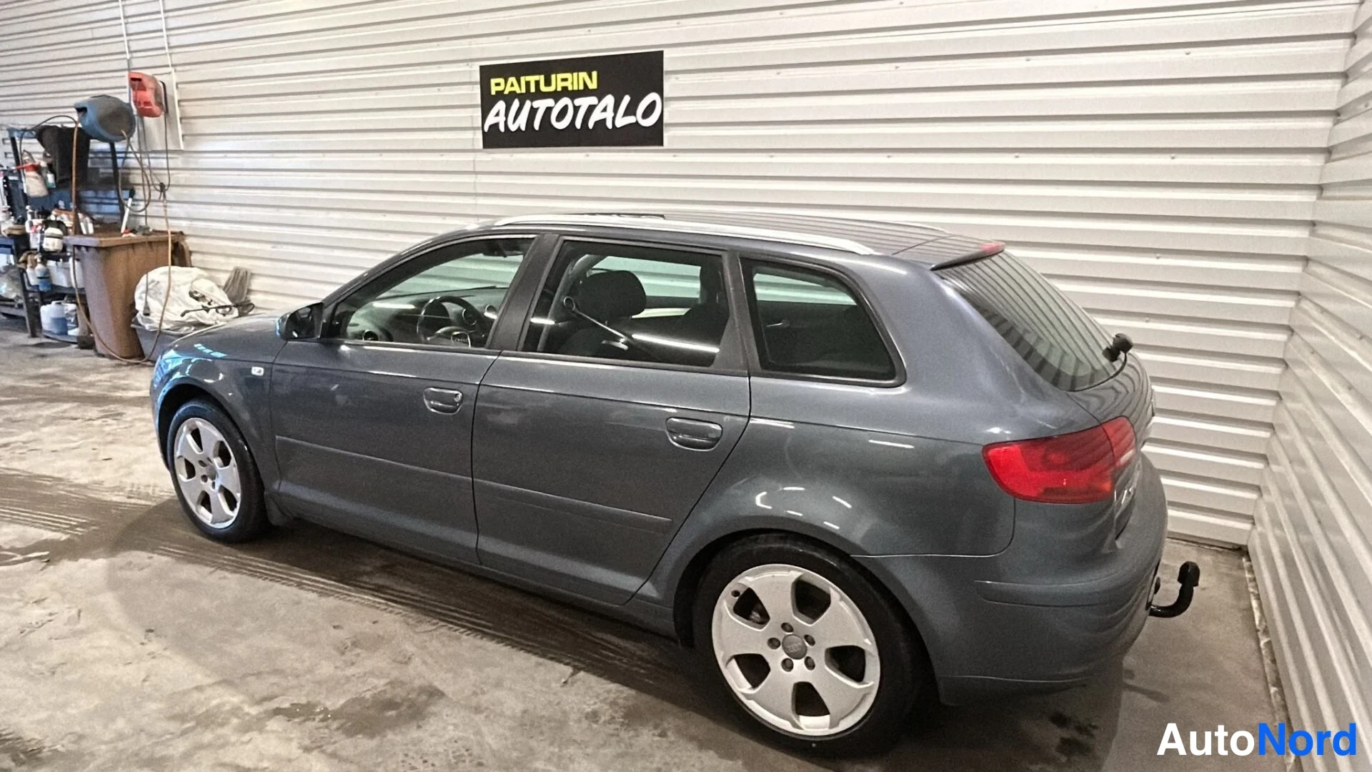Musta Audi A3 2004, takaviisto, kuva 6