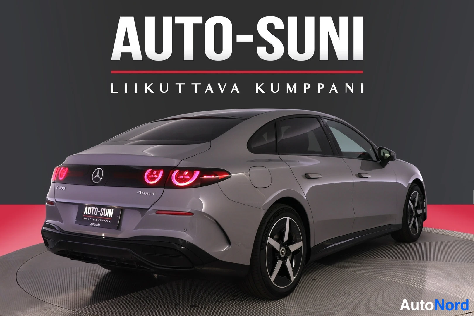 Harmaa Mercedes-Benz C 2026, takaviisto, kuva 6