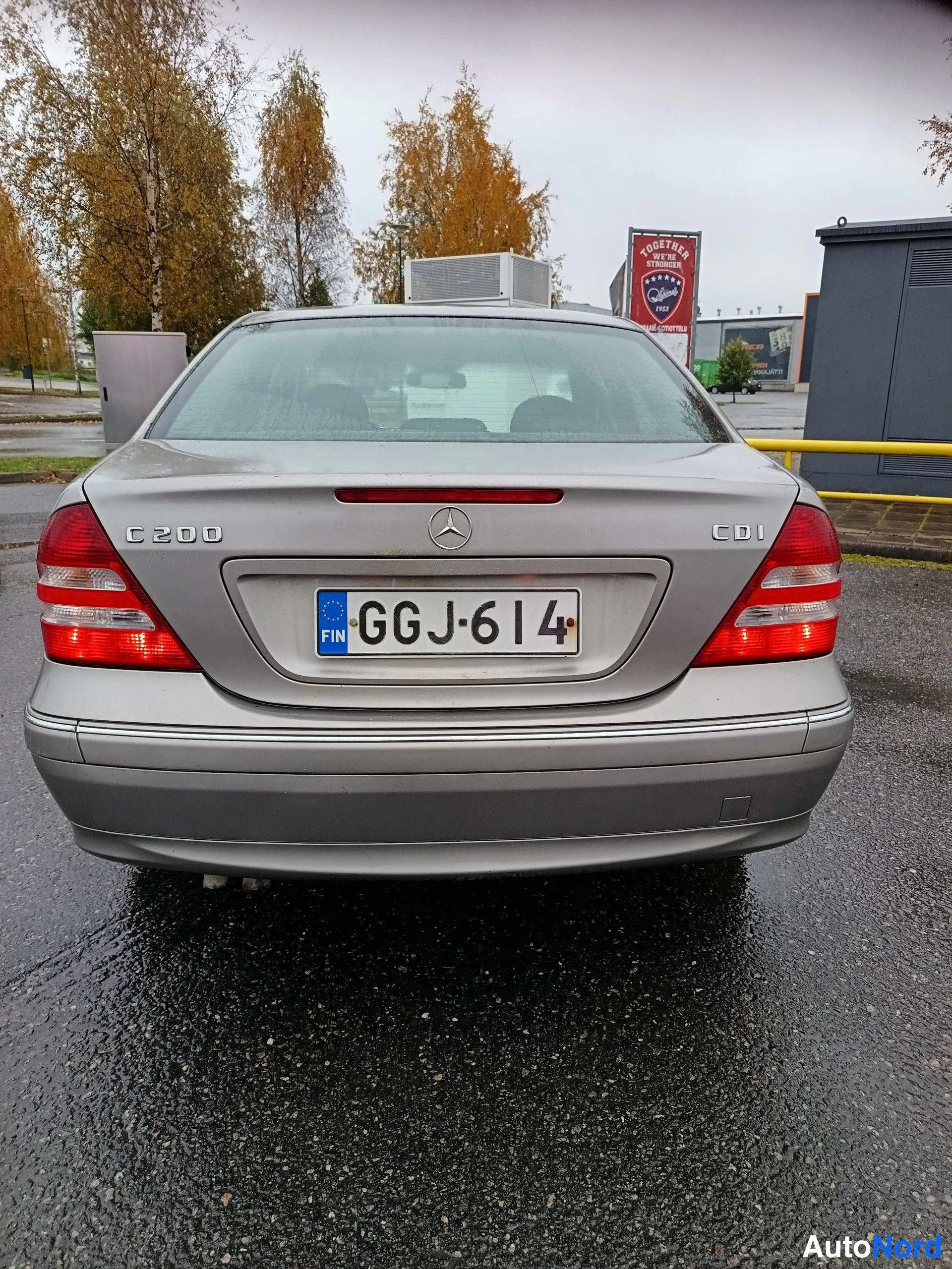 Beige Mercedes-Benz C 200 CDI 2005, kuva 5